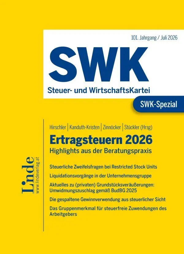 SWK-Spezial Ertragsteuern 2026