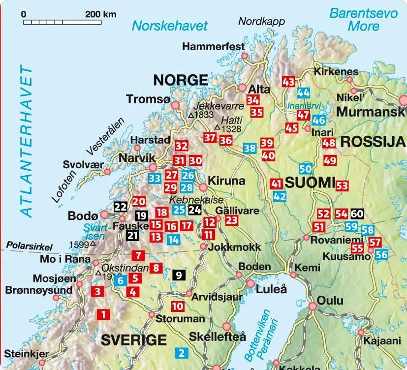 Bild: 9783763315376 | ROTHER Wanderführer Lappland. 60 Tages- und Mehrtagestouren in...