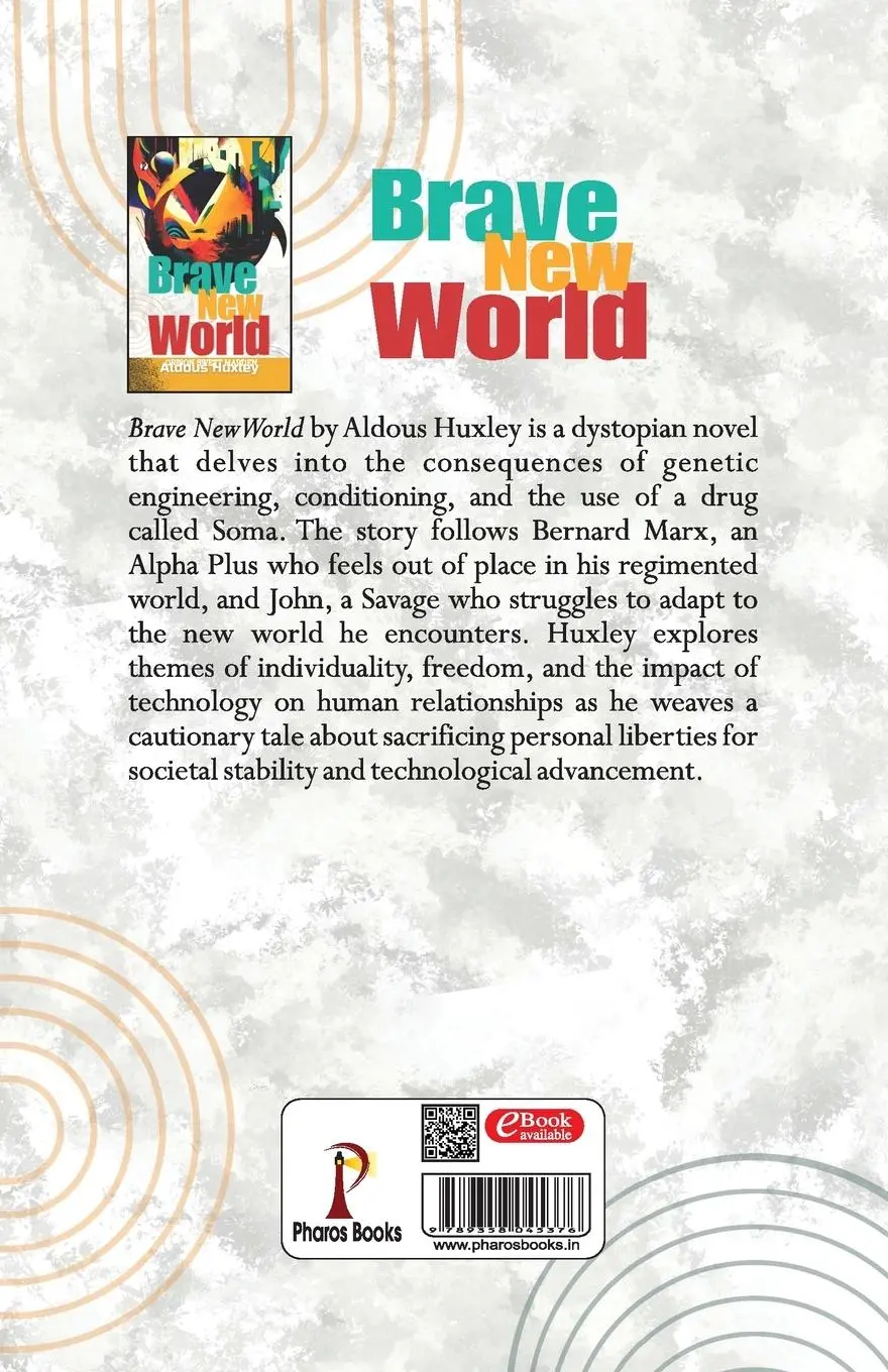 Rückseite: 9789358045376 | Brave New World | Aldous Huxley | Taschenbuch | Englisch | 2023
