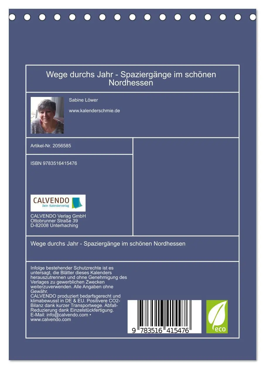 Bild: 9783516415476 | Wege durchs Jahr - Spaziergänge im schönen Nordhessen...