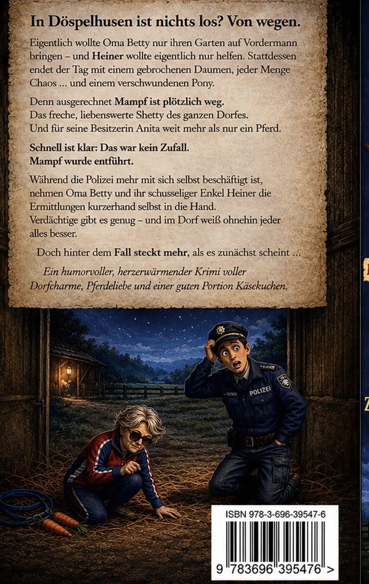 Rückseite: 9783696395476 | Die Krimioma | Die Entführung von Mampf | Melli Zander | Taschenbuch