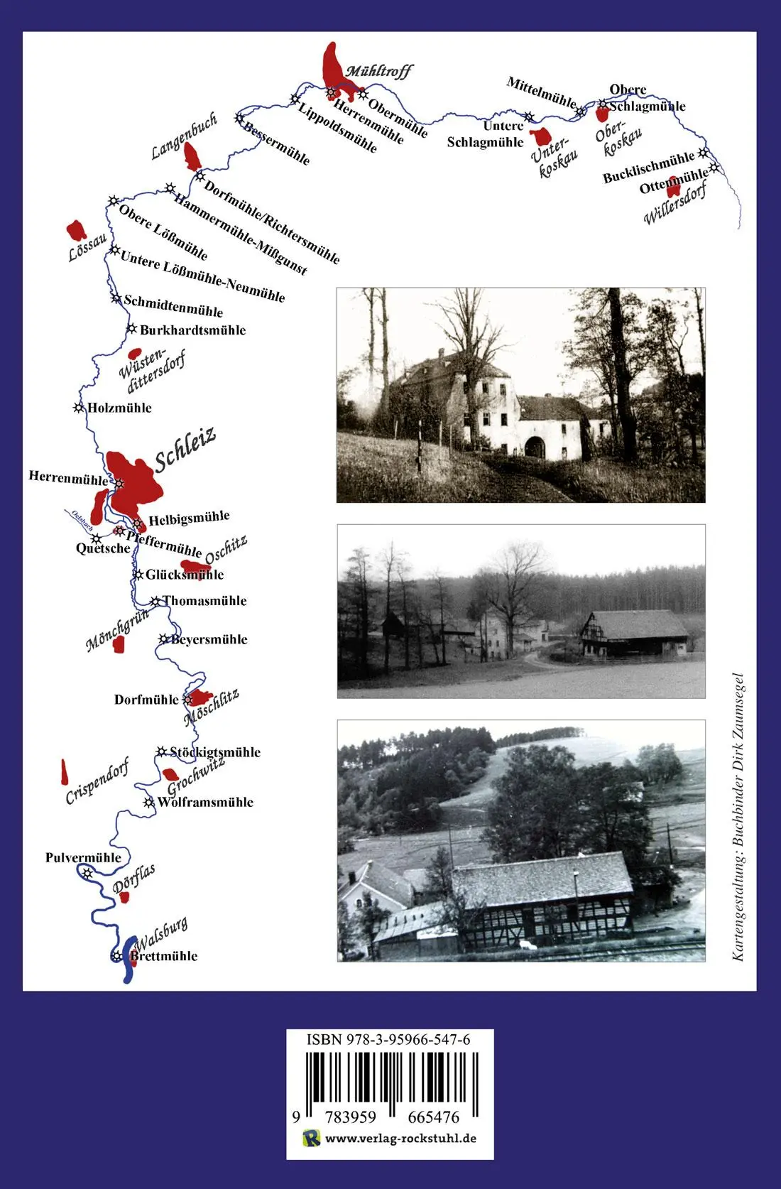 Rückseite: 9783959665476 | Wassermühlen an der Wisenta | Jürgen Knoch | Buch | 204 S. | Deutsch