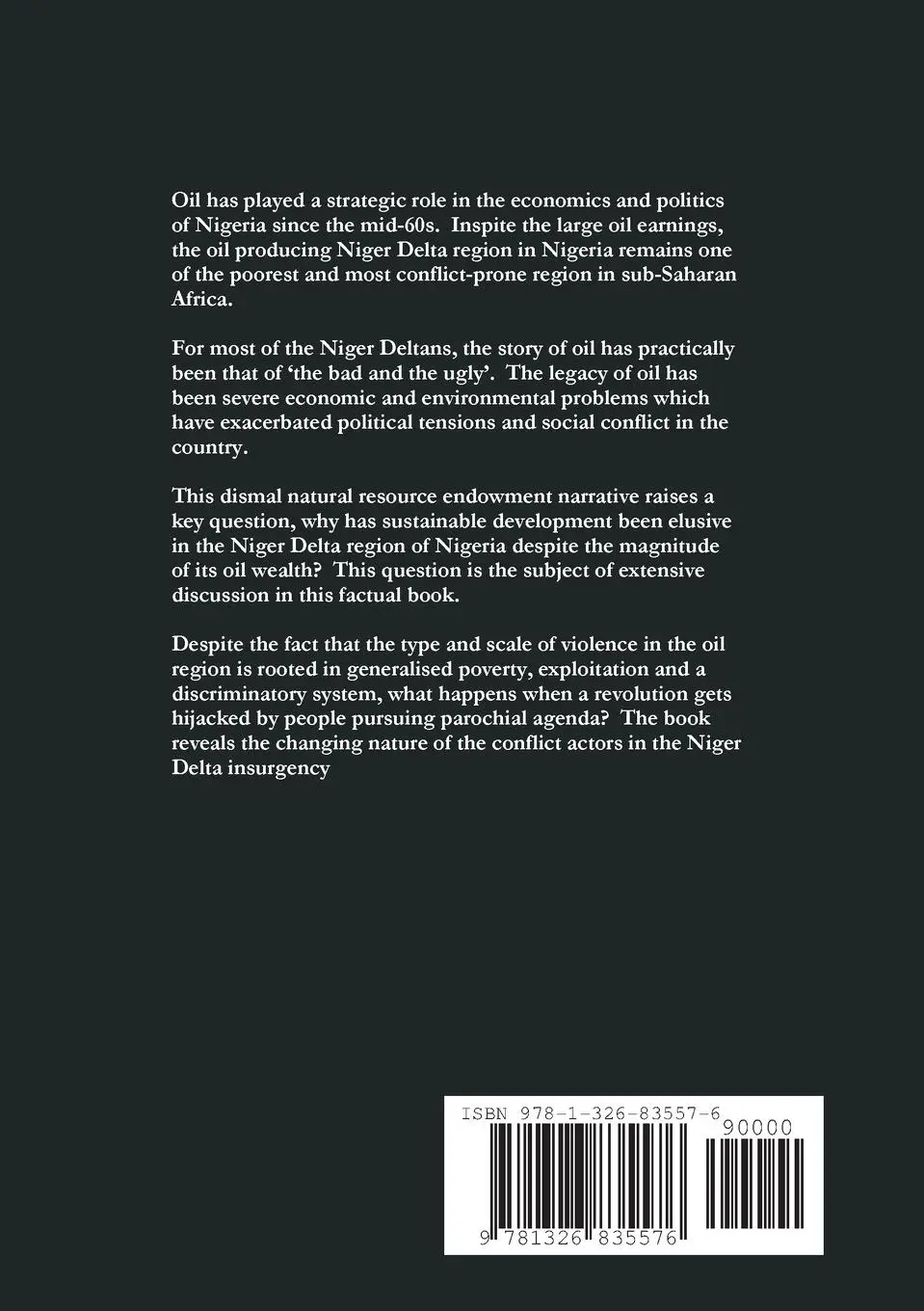Rückseite: 9781326835576 | The Niger Delta | Nigeria's Broken Heart | Paul Julius | Taschenbuch