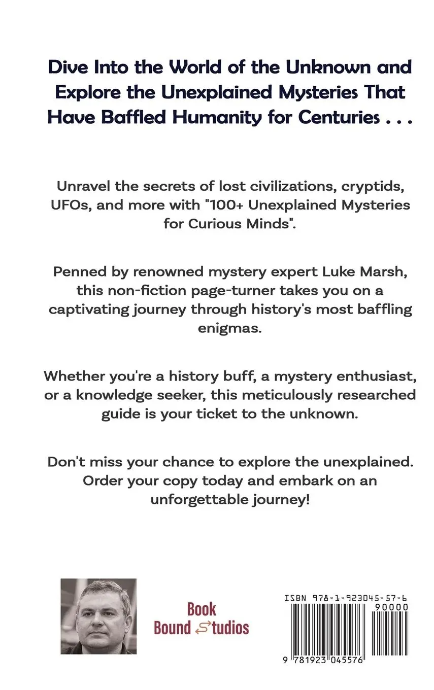 Rückseite: 9781923045576 | 100+ Unexplained Mysteries for Curious Minds | Luke Marsh | Buch