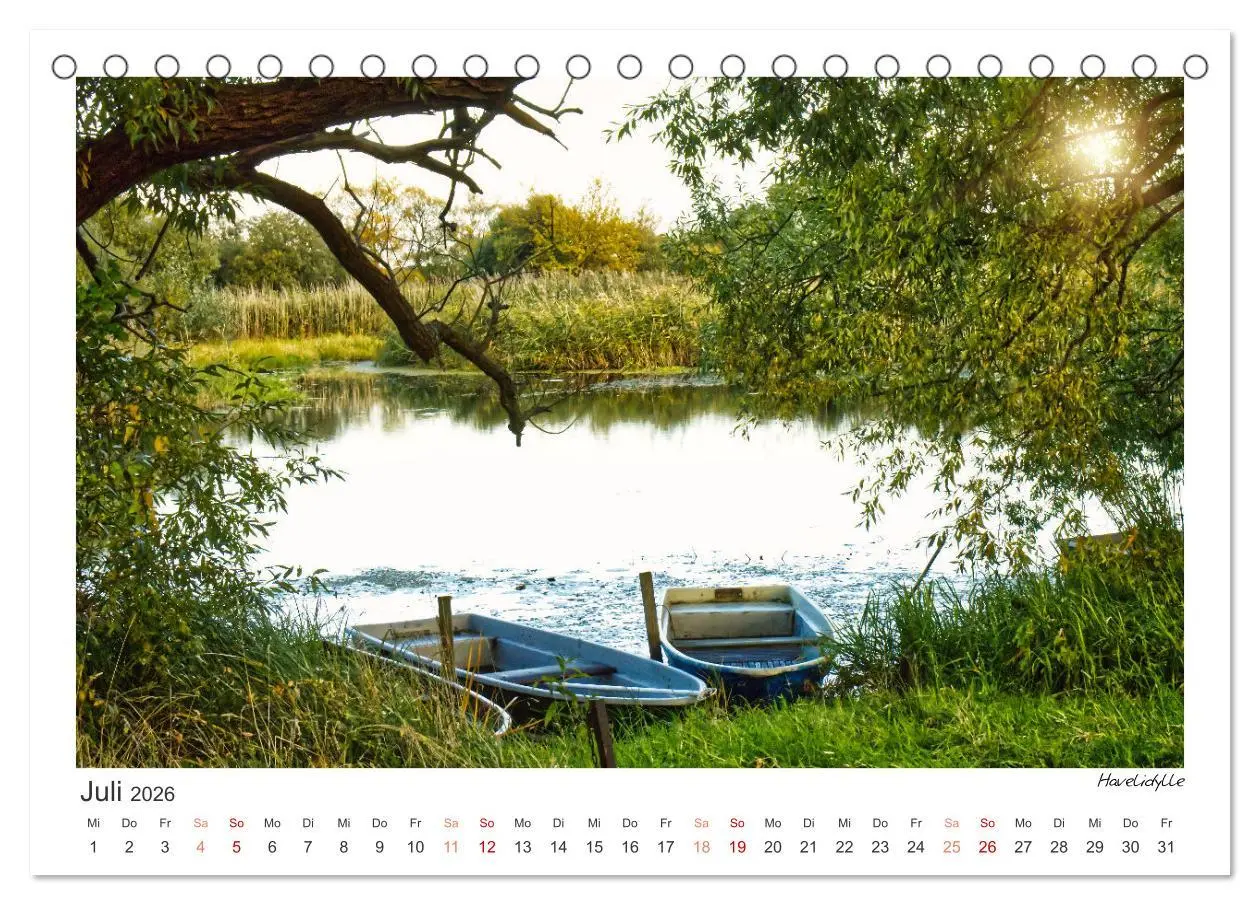 Bild: 9783457555576 | Das Havelland, immer einen Besuch wert (Tischkalender 2026 DIN A5...