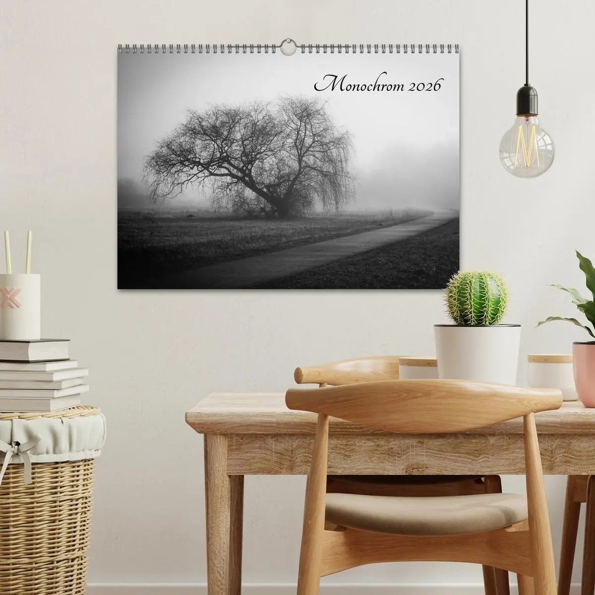 Bild: 9783516025576 | Monochrom 2026 (Wandkalender 2026 DIN A3 quer), CALVENDO...