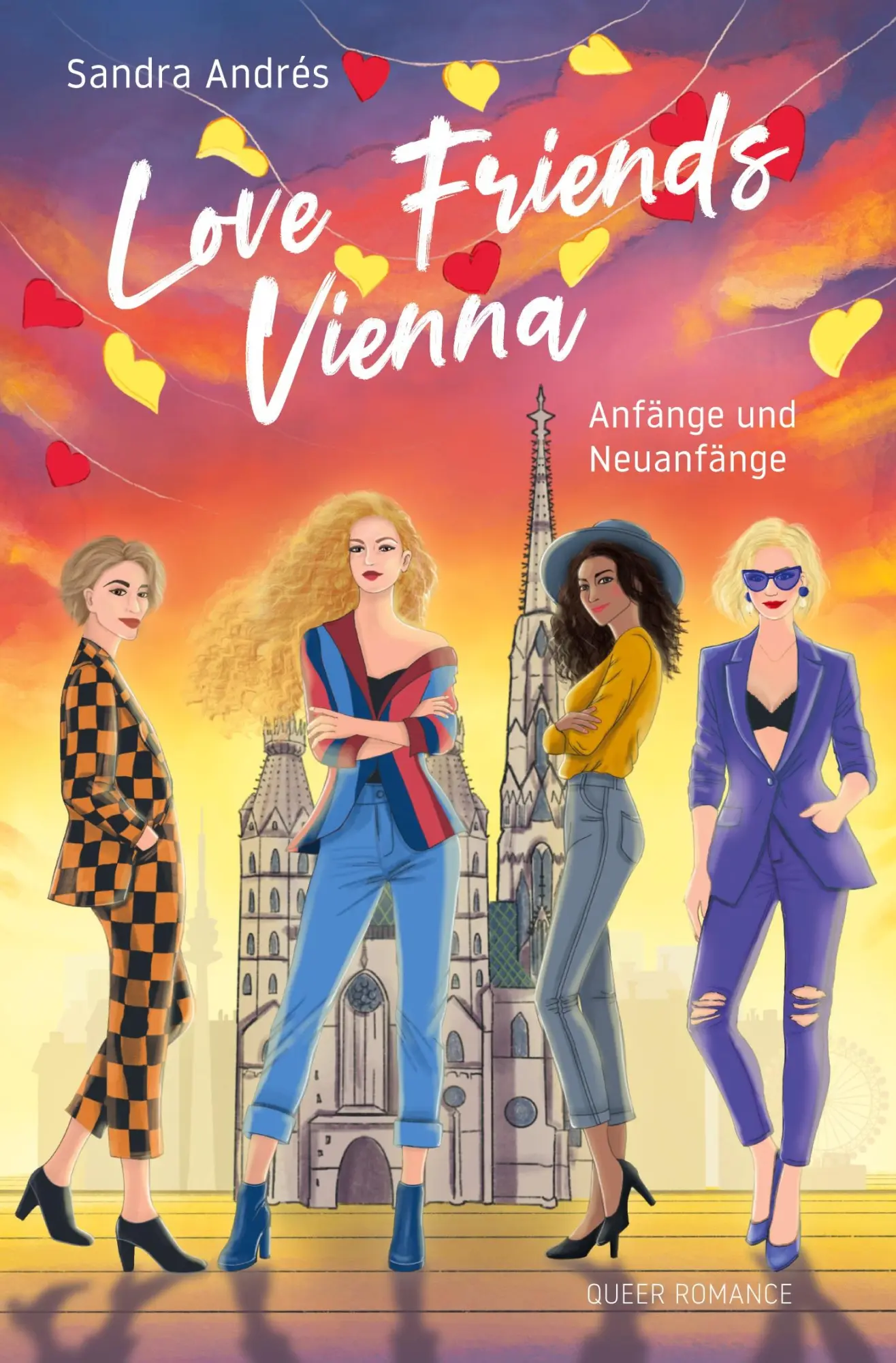Cover: 9783759295576 | Love Friends Vienna. Staffel 1: Anfänge und Neuanfänge | Sandra Andres