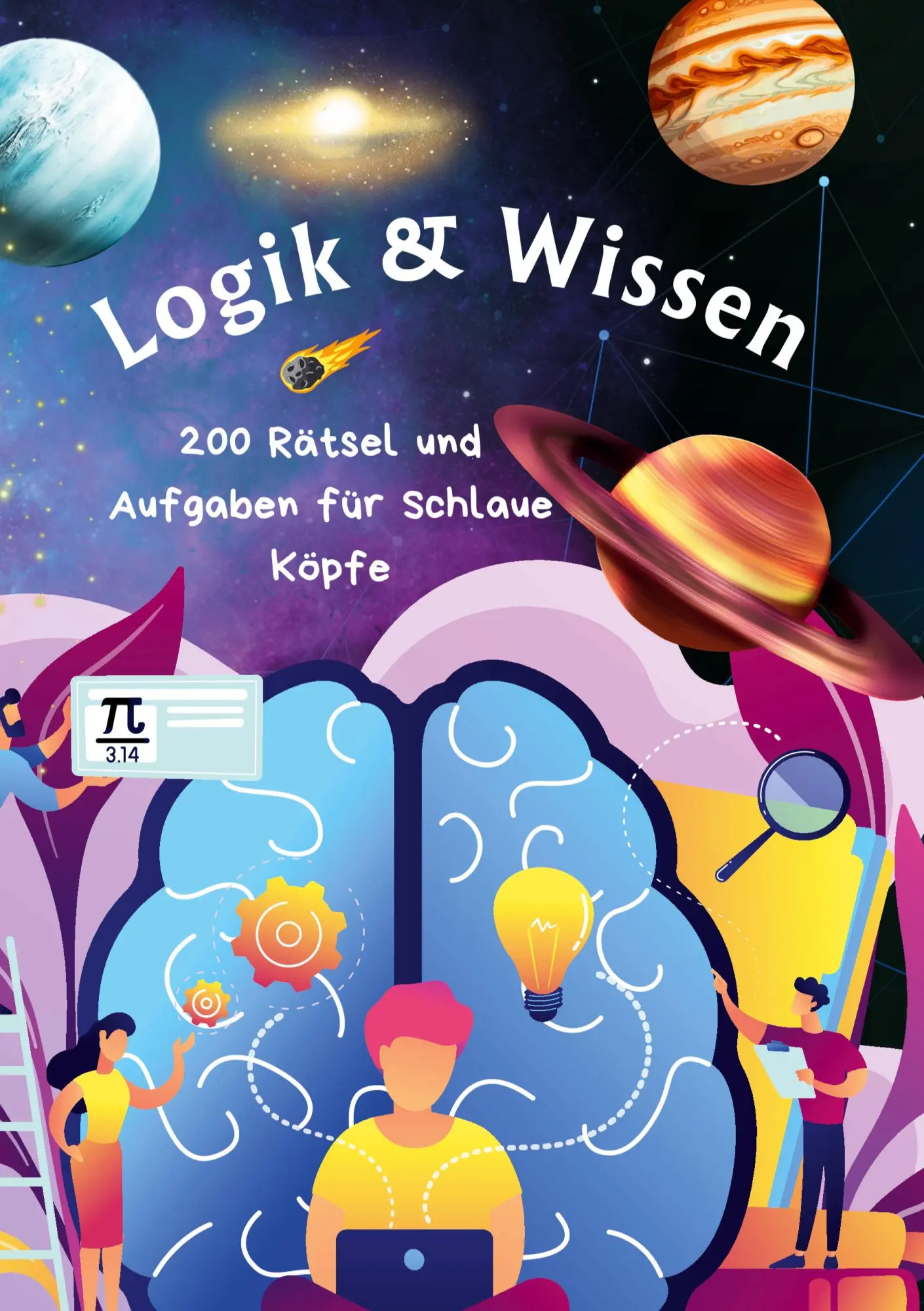 Cover: 9783819205576 | Logik &amp; Wissen: | 200 Rätsel und Aufgaben für schlaue Köpfe | Noble