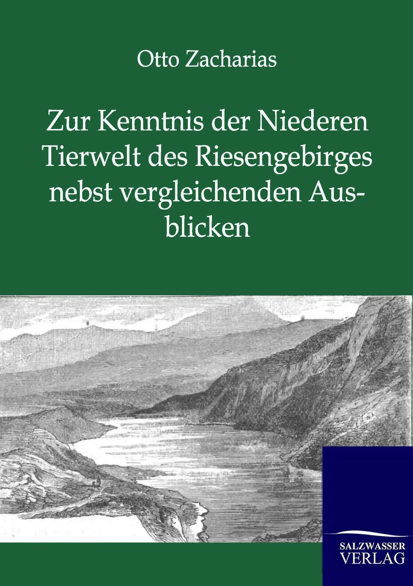 Cover: 9783864445576 | Zur Kenntnis der Niederen Tierwelt des Riesengebirges nebst...