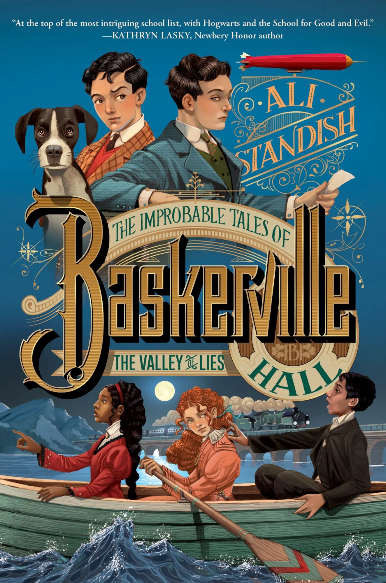 Cover: 9780063275676 | The Improbable Tales of Baskerville Hall Book 3: The Valley of Lies