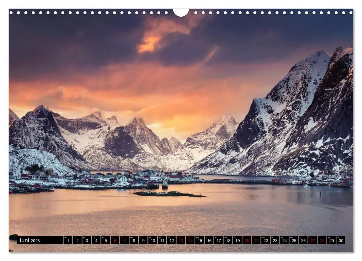 Bild: 9783457785676 | Lofoten Inselzauber (Wandkalender 2026 DIN A3 quer), CALVENDO...