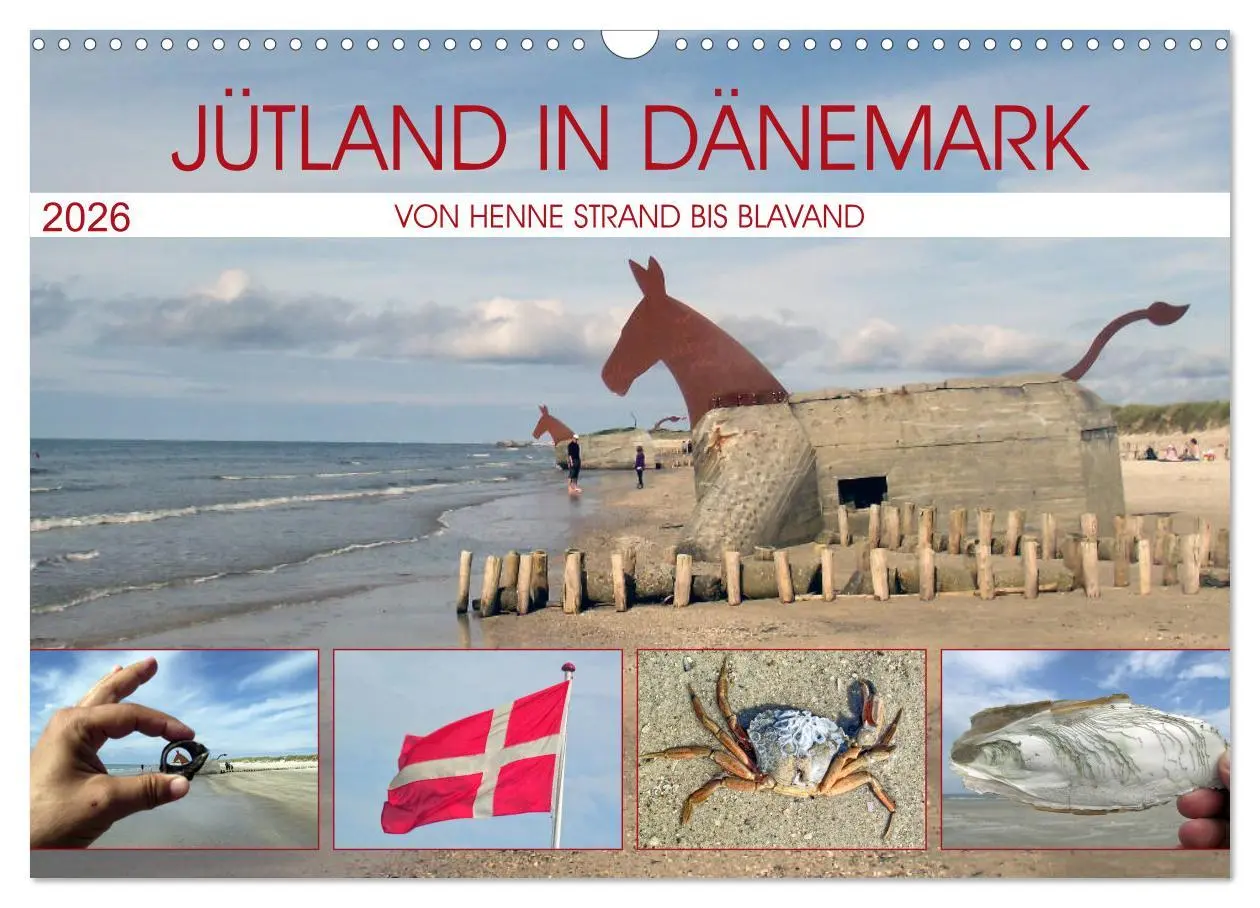 Cover: 9783457925676 | Jütland in Dänemark - Von Henne Strand bis Blavand (Wandkalender...