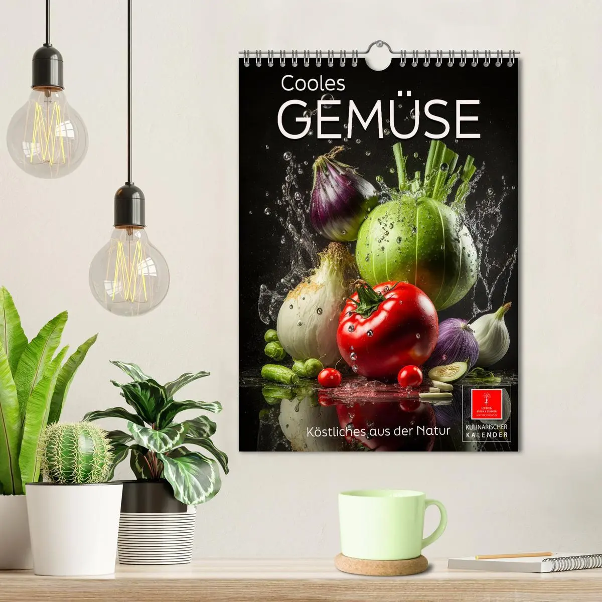 Bild: 9783516325676 | Cooles Gemüse (Wandkalender 2026 DIN A4 hoch), CALVENDO Monatskalender