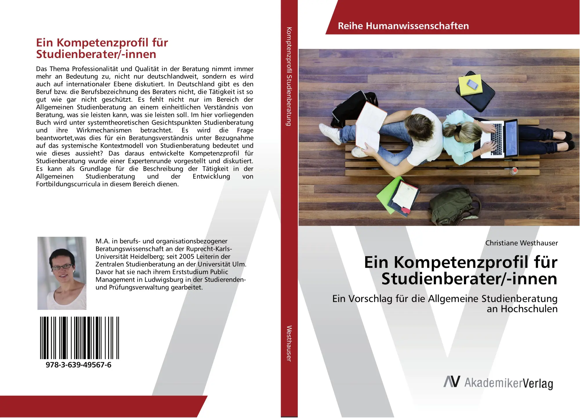 Cover: 9783639495676 | Ein Kompetenzprofil für Studienberater/-innen | Christiane Westhauser