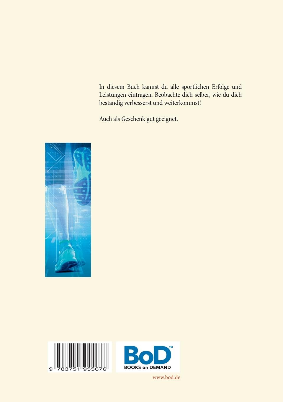 Rückseite: 9783751955676 | mein Sport-Tagebuch | zum Selber ausfüllen | M. Hazel | Taschenbuch