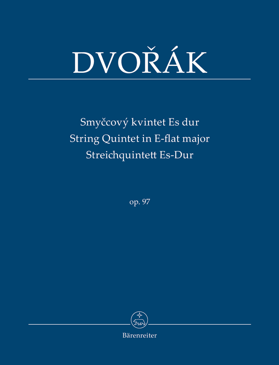 Cover: 9790260105676 | String Quintet In E-Flat, Op.97 | Antonin Leopold Dvorak | 2013