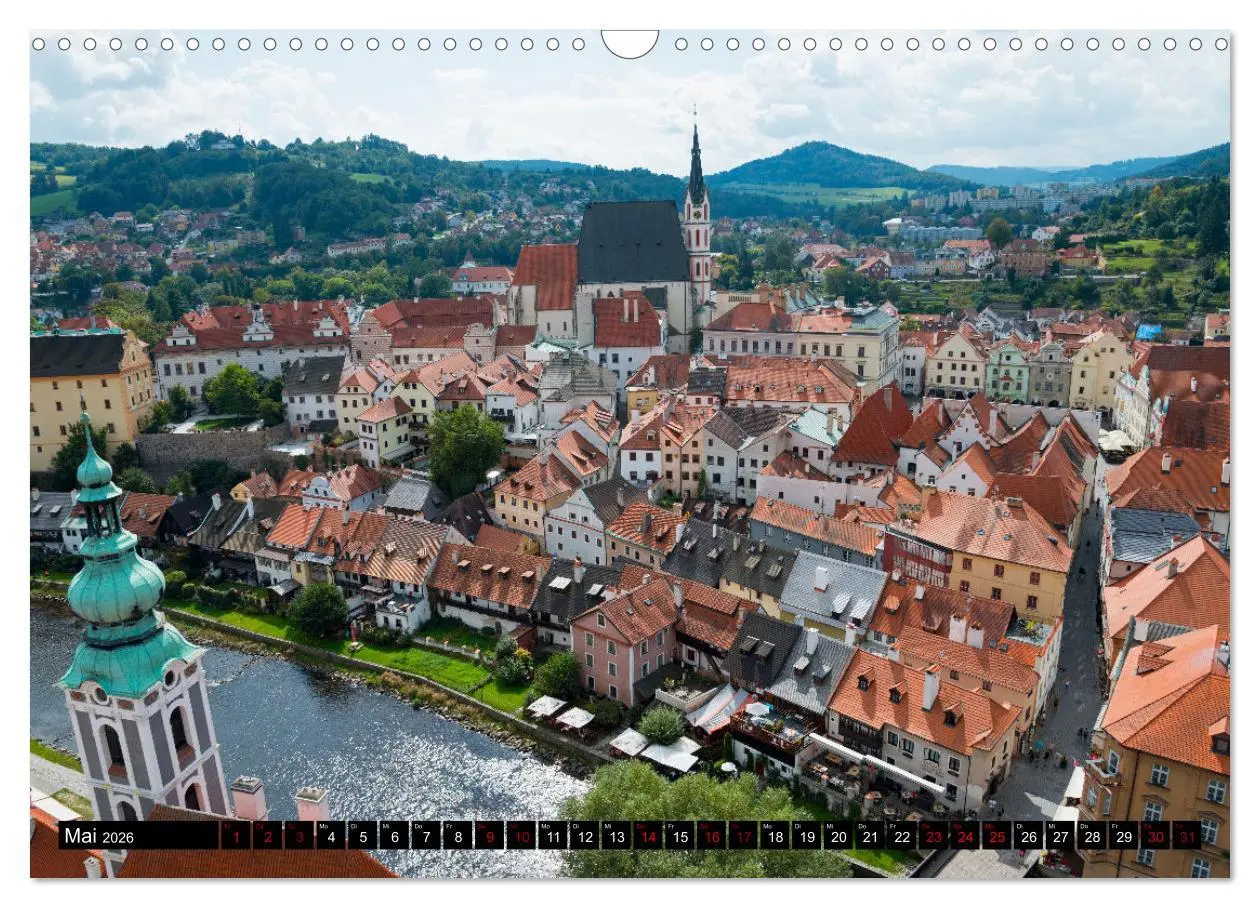 Bild: 9783457605776 | Ceský Krumlov - Böhmisch Krumau (Wandkalender 2026 DIN A3 quer),...