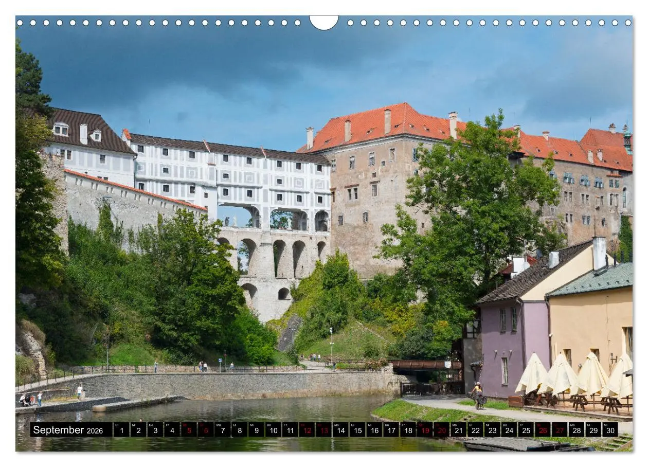 Bild: 9783457605776 | Ceský Krumlov - Böhmisch Krumau (Wandkalender 2026 DIN A3 quer),...