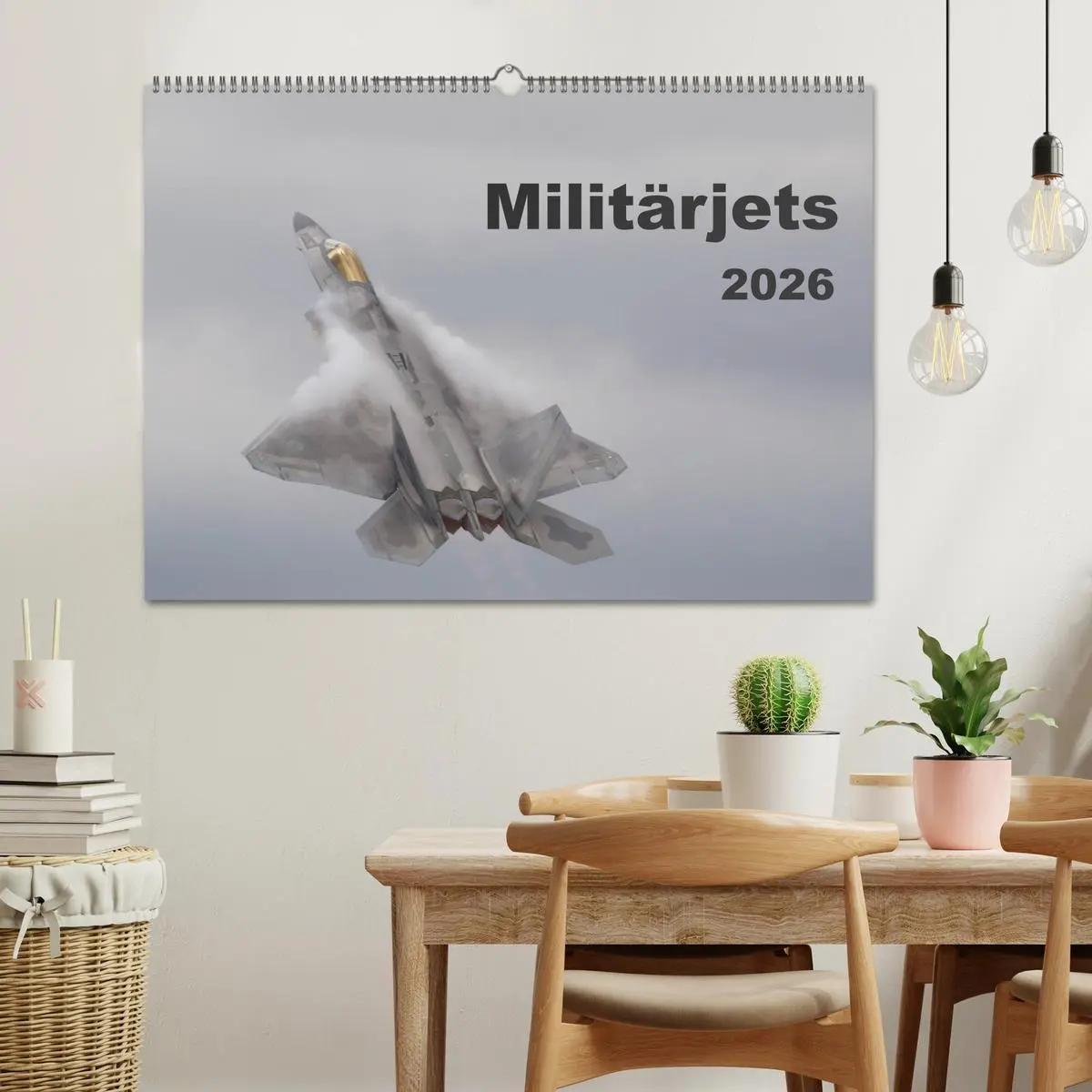 Bild: 9783457845776 | Militärjets (Wandkalender 2026 DIN A2 quer), CALVENDO Monatskalender