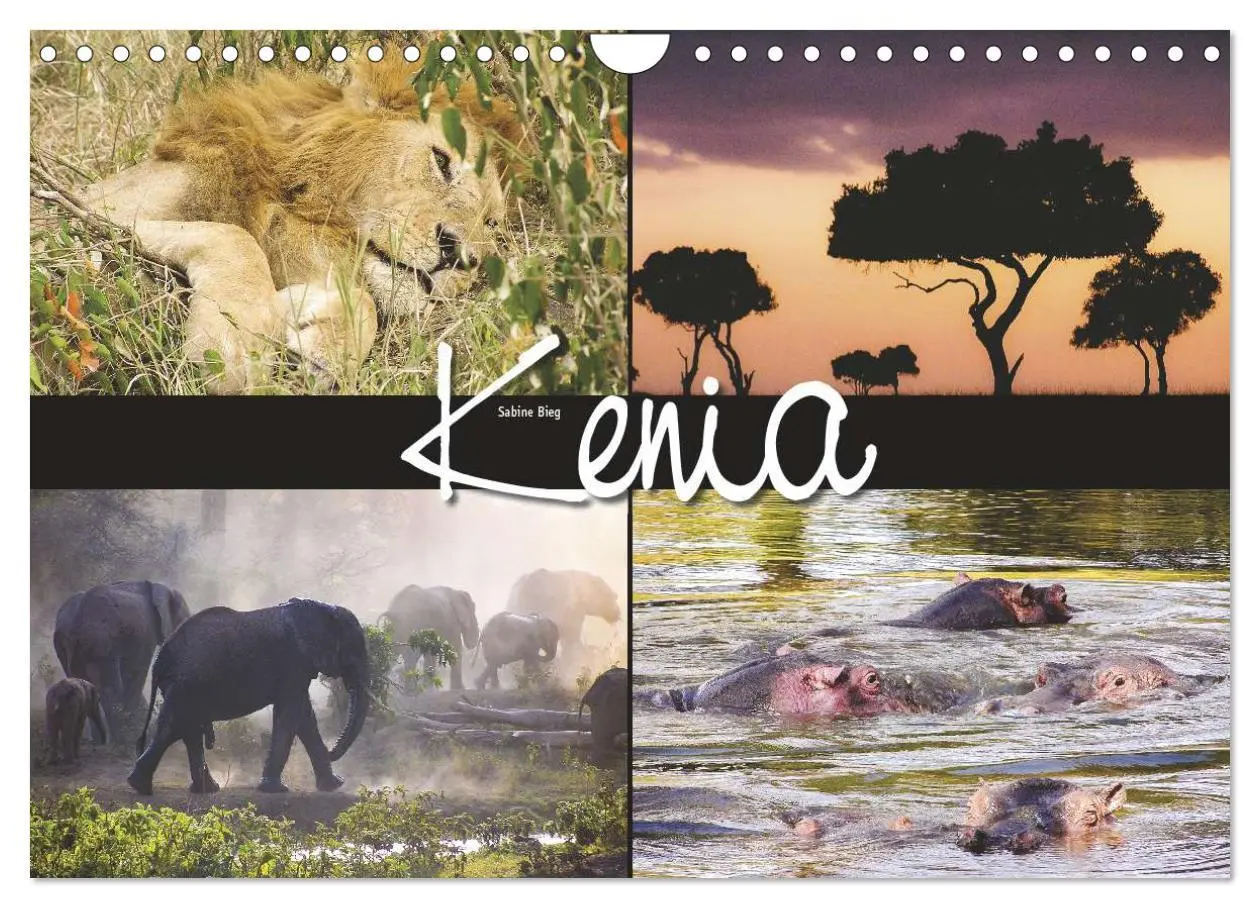 Cover: 9783516175776 | Kenia (Wandkalender 2026 DIN A4 quer), CALVENDO Monatskalender | 2026