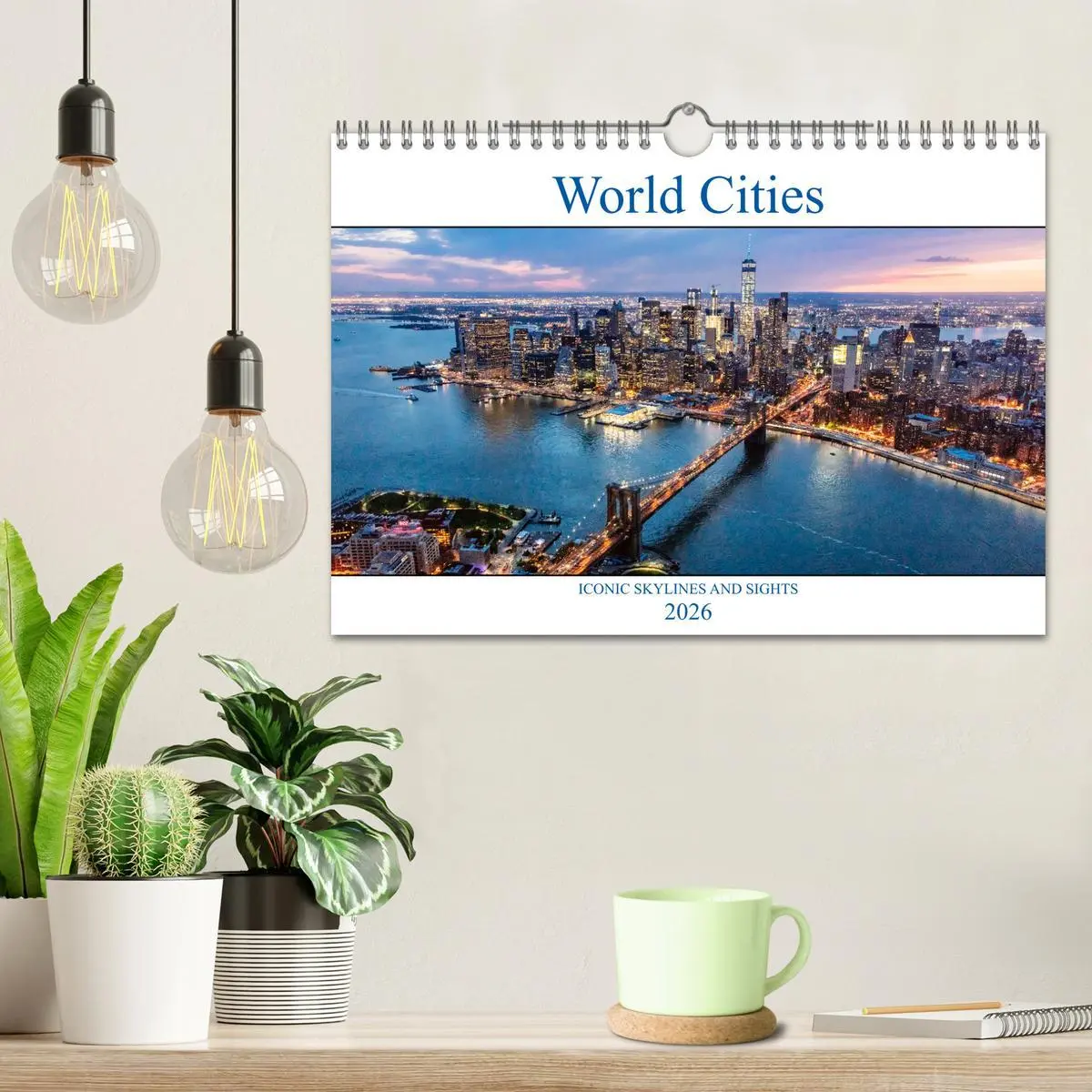 Bild: 9783516555776 | World Cities - Iconic skylines and sights (Wall Calendar 2026 DIN...