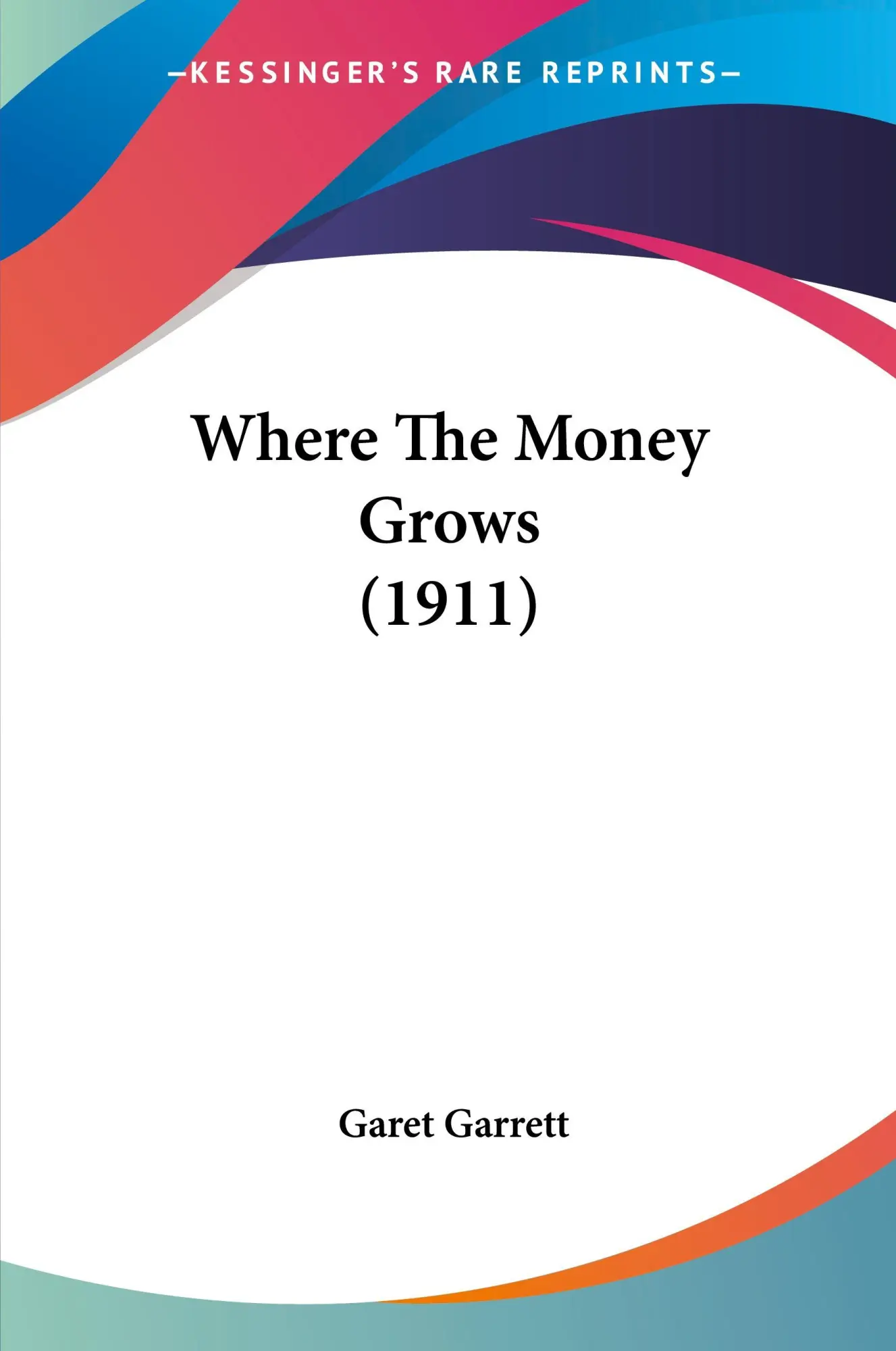 Cover: 9781120955876 | Where The Money Grows (1911) | Garet Garrett | Taschenbuch | Englisch