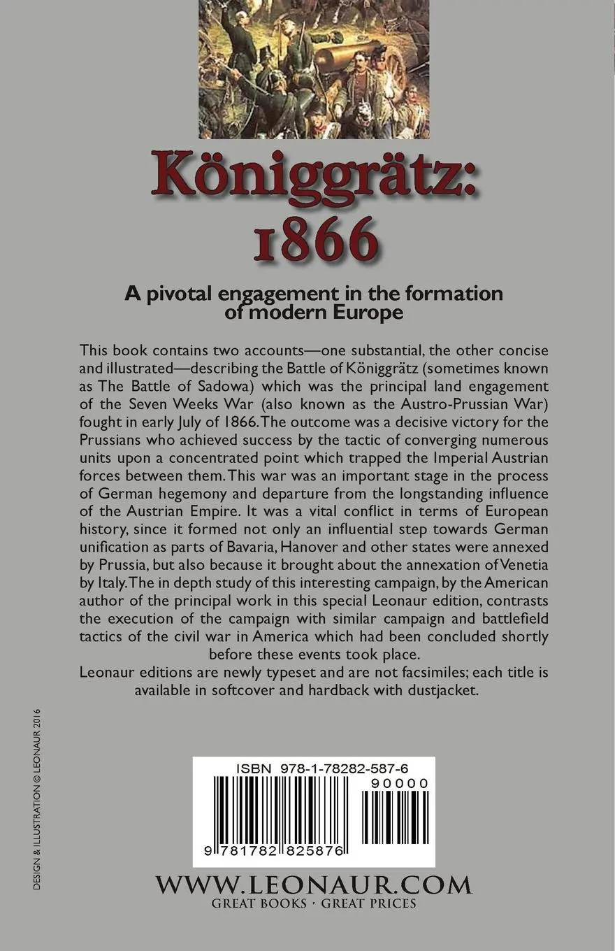 Rückseite: 9781782825876 | Königgrätz | Arthur L. Wagner (u. a.) | Taschenbuch | Englisch | 2016