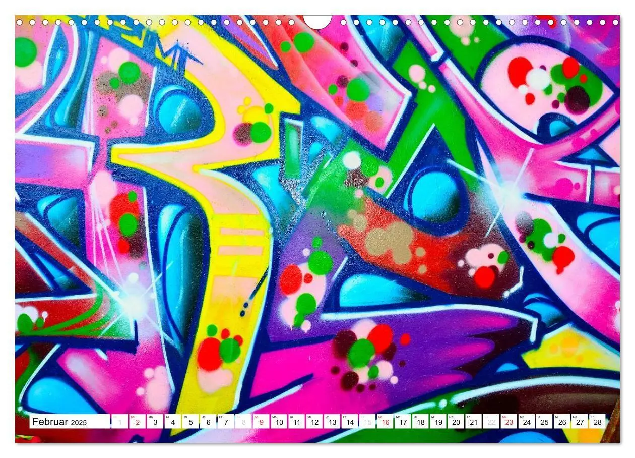 Bild: 9783435815876 | Graffiti ist Kult (Wandkalender 2025 DIN A3 quer), CALVENDO...