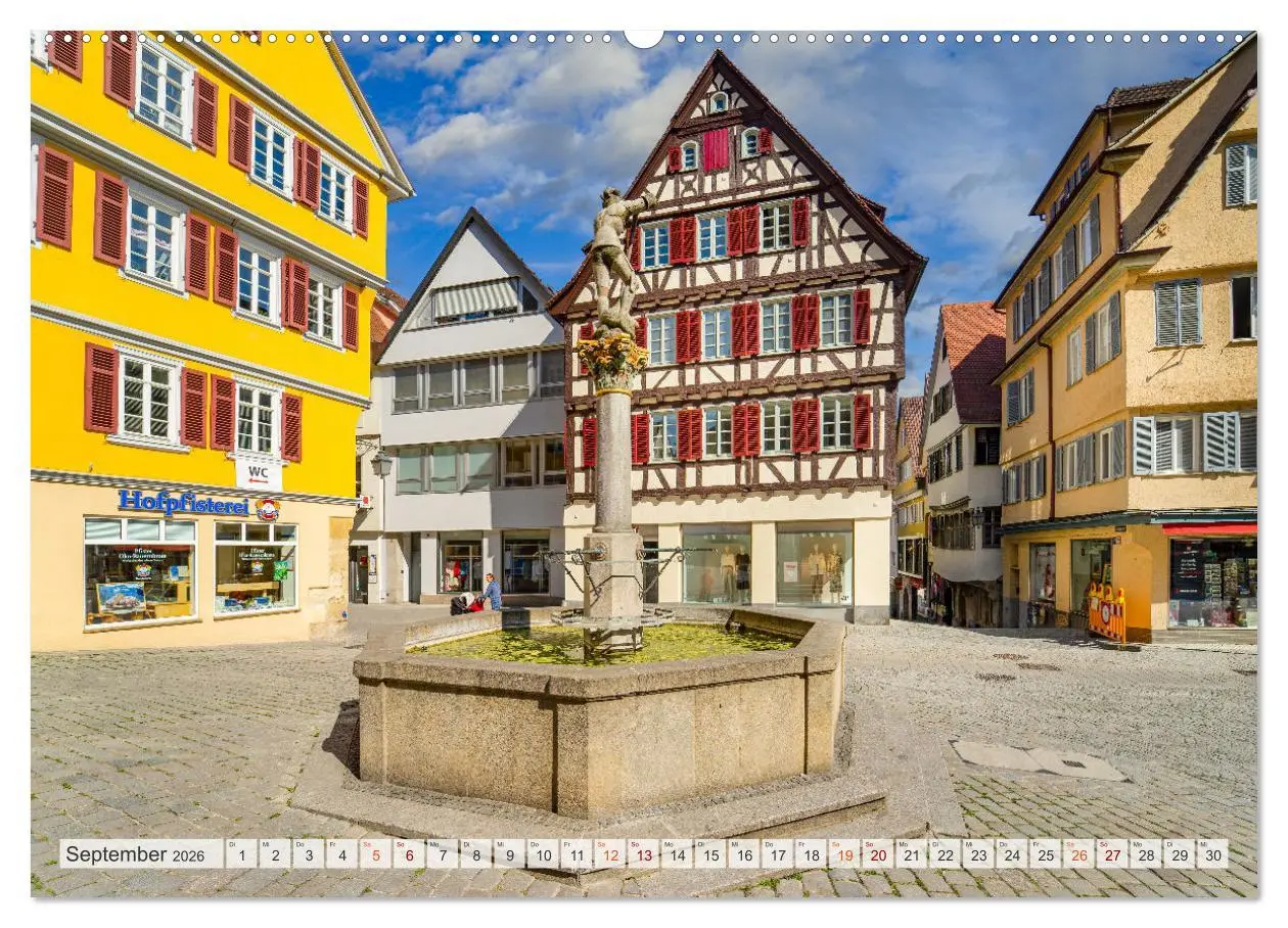 Bild: 9783457455876 | Tübingen Stadtansichten (hochwertiger Premium Wandkalender 2026 DIN...