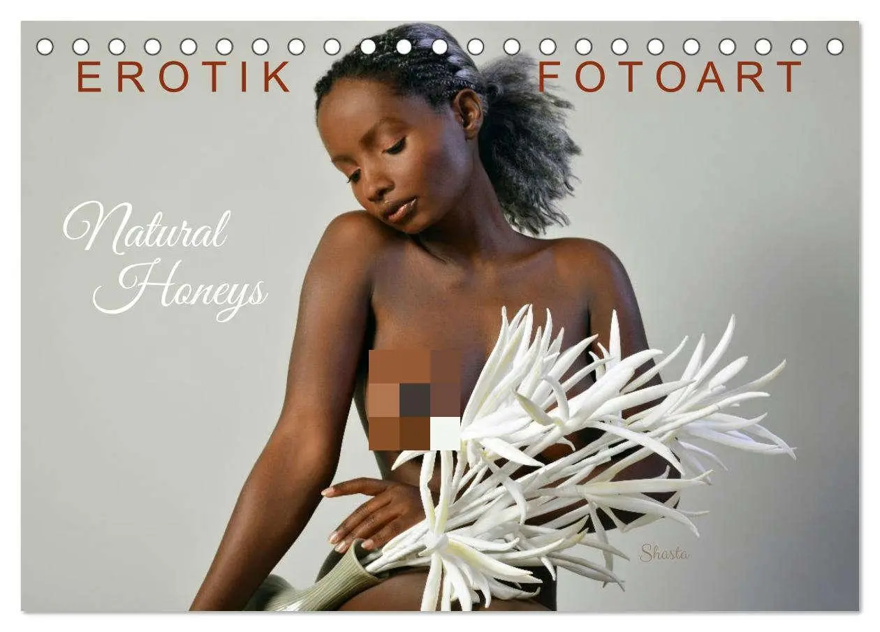 Cover: 9783516095876 | Erotik Fotoart - Natural Honeys (Tischkalender 2026 DIN A5 quer),...