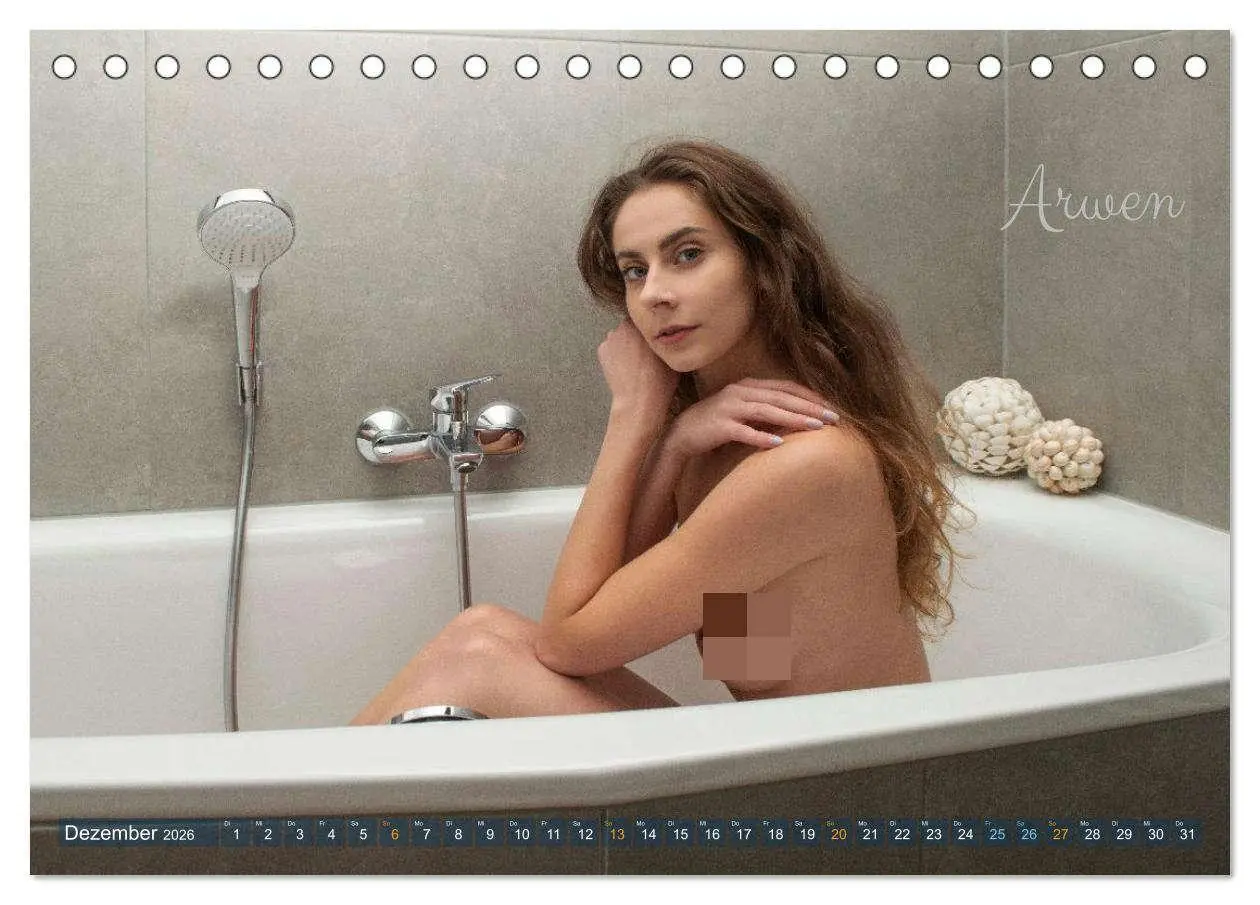 Bild: 9783516095876 | Erotik Fotoart - Natural Honeys (Tischkalender 2026 DIN A5 quer),...