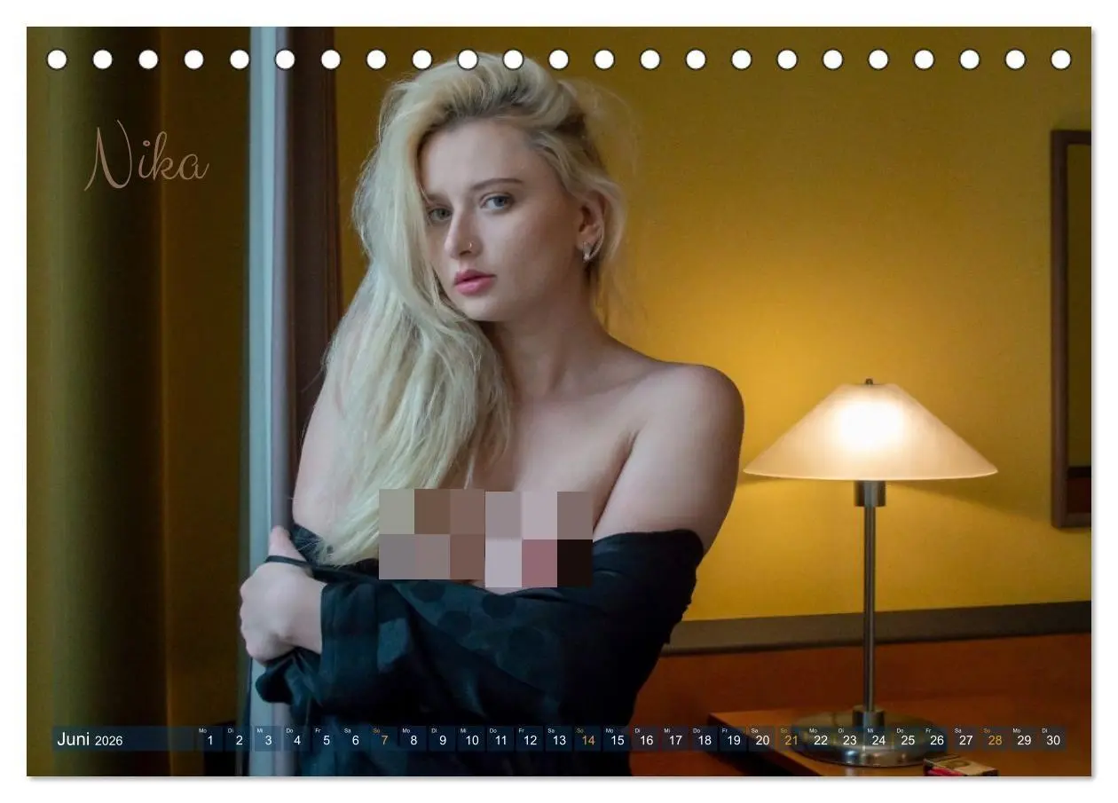 Bild: 9783516095876 | Erotik Fotoart - Natural Honeys (Tischkalender 2026 DIN A5 quer),...