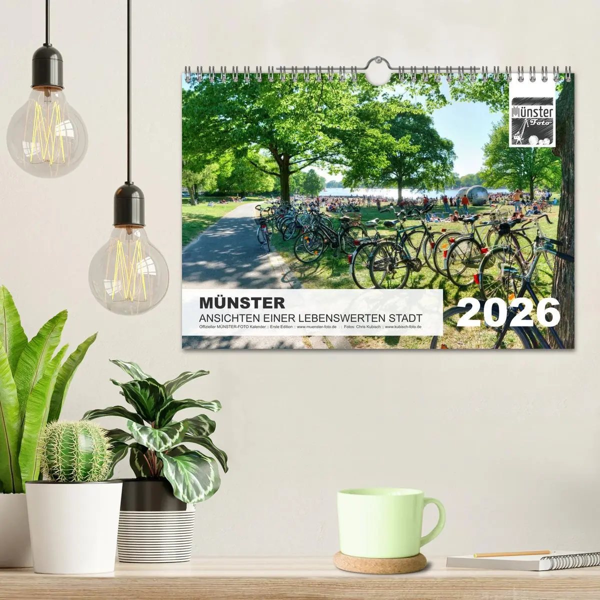 Bild: 9783516165876 | MÜNSTER :: Ansichten einer lebenswerten Stadt (Wandkalender 2026...