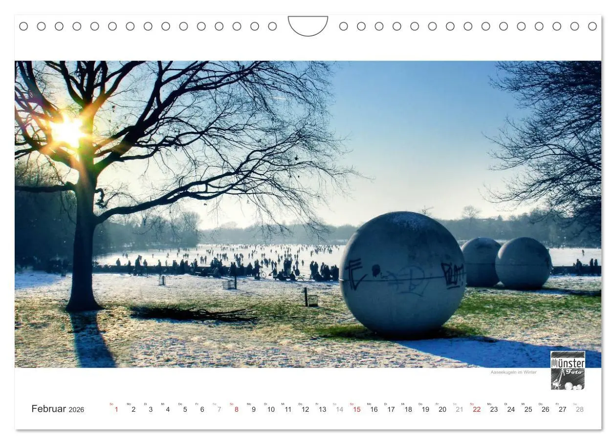 Bild: 9783516165876 | MÜNSTER :: Ansichten einer lebenswerten Stadt (Wandkalender 2026...