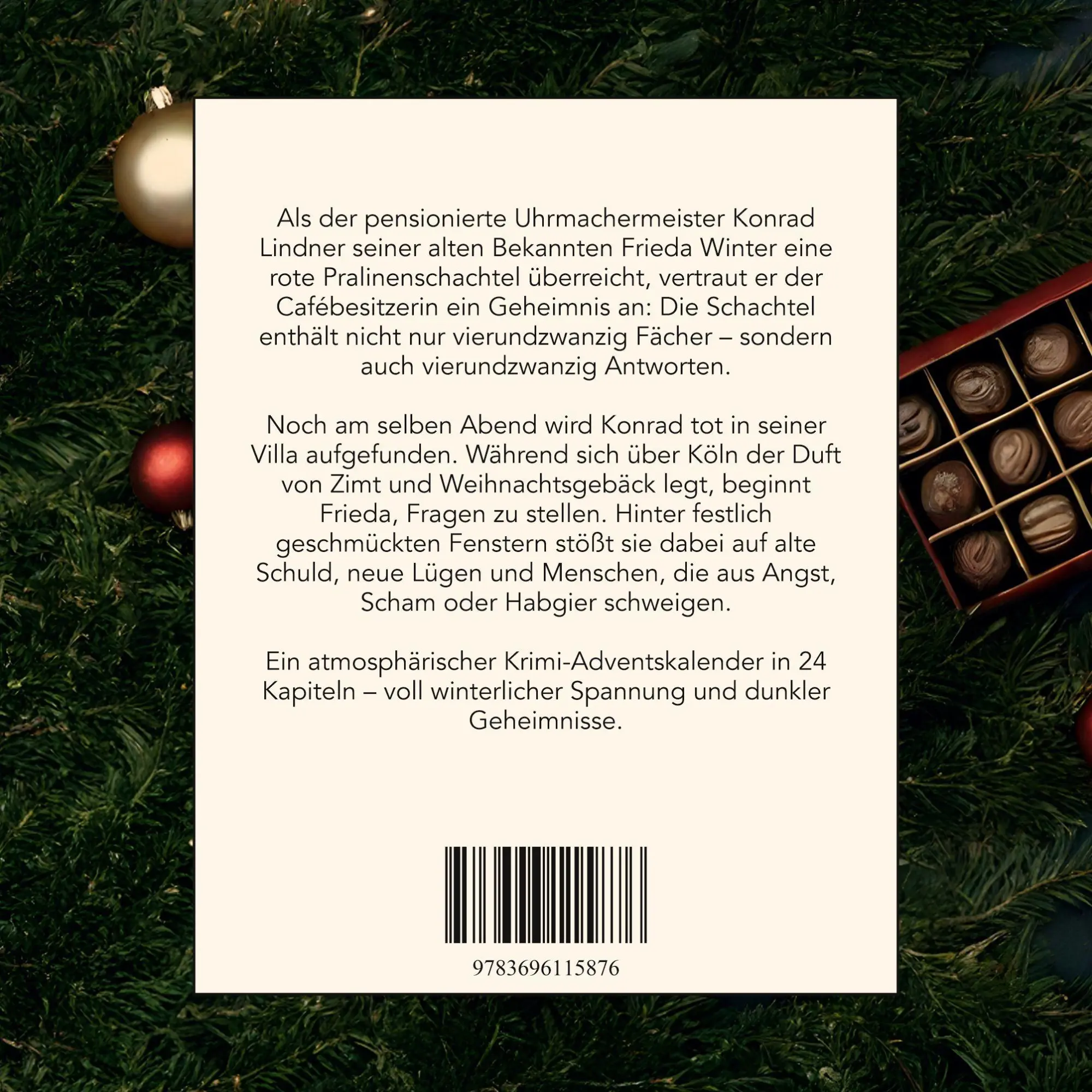 Rückseite: 9783696115876 | Mord in Köln | Der Krimi-Adventskalender in 24 Akten | Ava Möller
