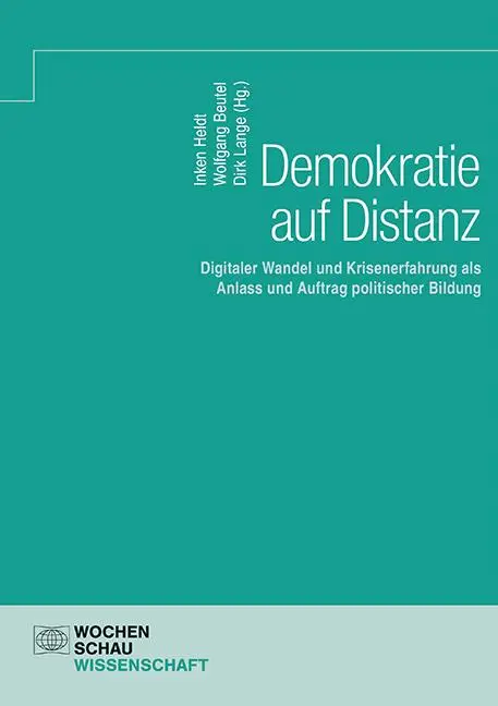 Cover: 9783734415876 | Demokratie auf Distanz | Wolfgang Beutel (u. a.) | Taschenbuch | 2023