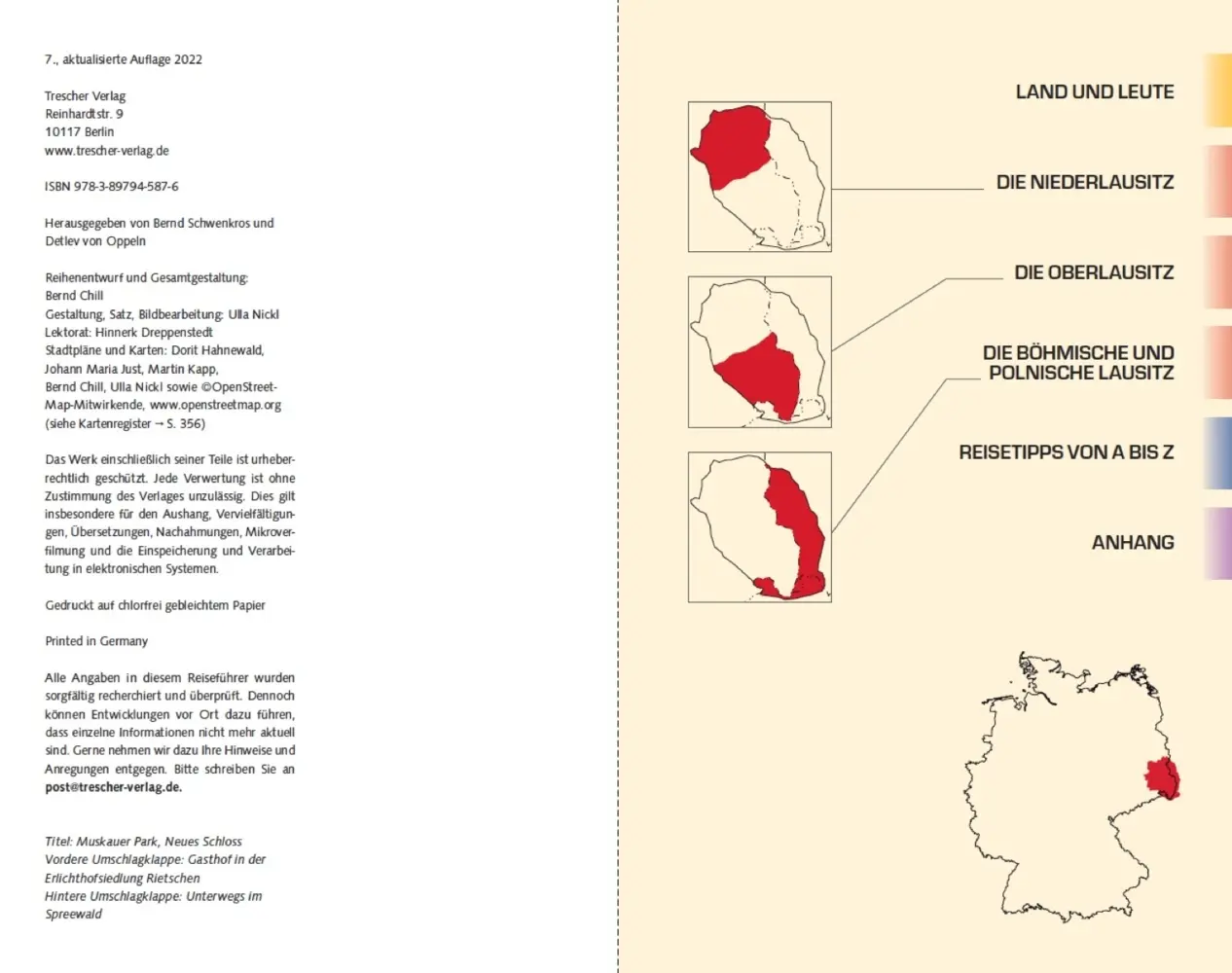 Bild: 9783897945876 | TRESCHER Reiseführer Lausitz | André Micklitza | Taschenbuch | Deutsch
