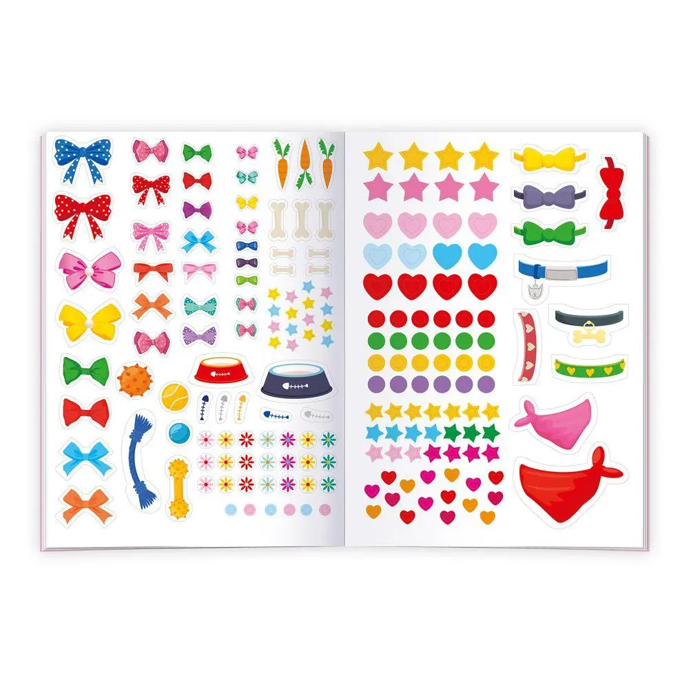 Bild: 9783988025876 | TRÖTSCH - Stickermalbuch Diamantenzauber Tierfreunde | KG | Broschüre