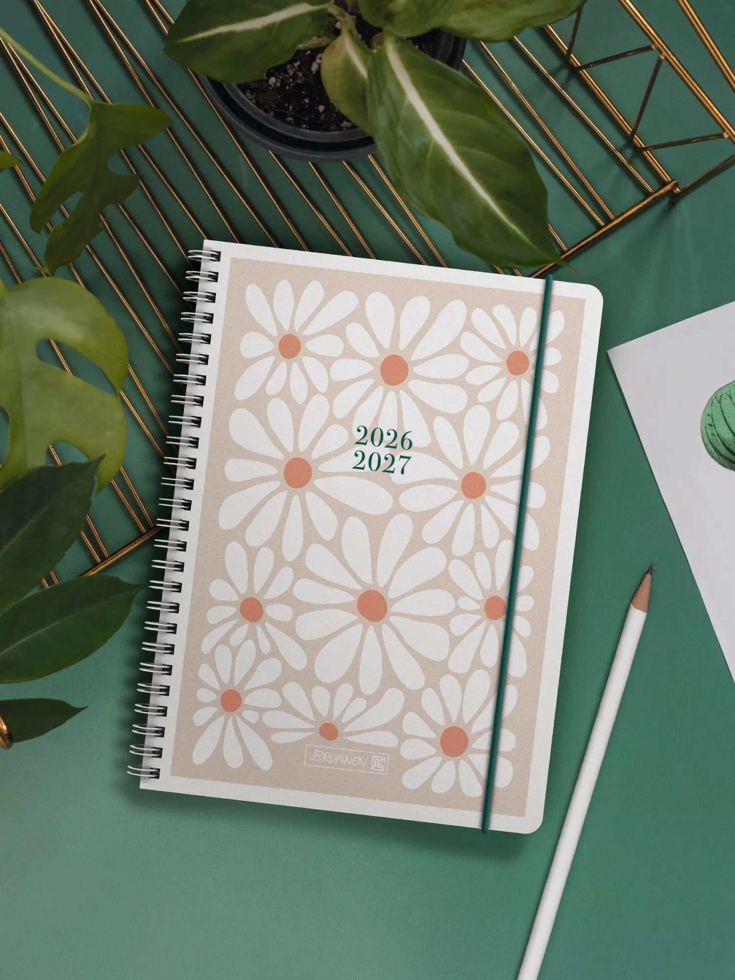 Bild: 4061947155976 | Schülerkalender 2026/2027 "Daisy" A5, Kunststoff | Buch | 352 S.