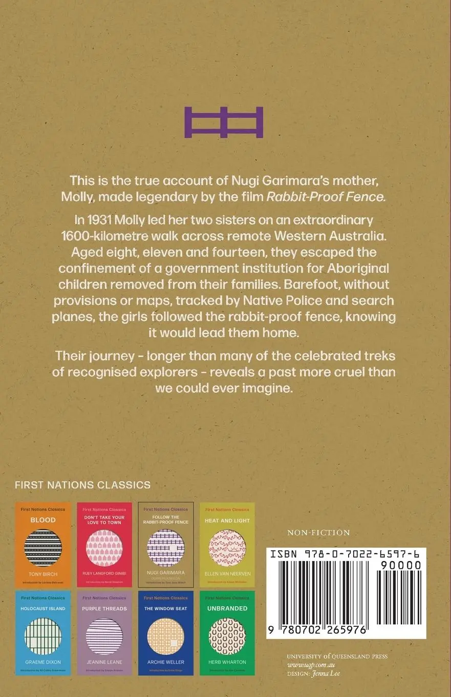 Rückseite: 9780702265976 | Follow the Rabbit-Proof Fence | Doris Pilkington | Taschenbuch | 2023
