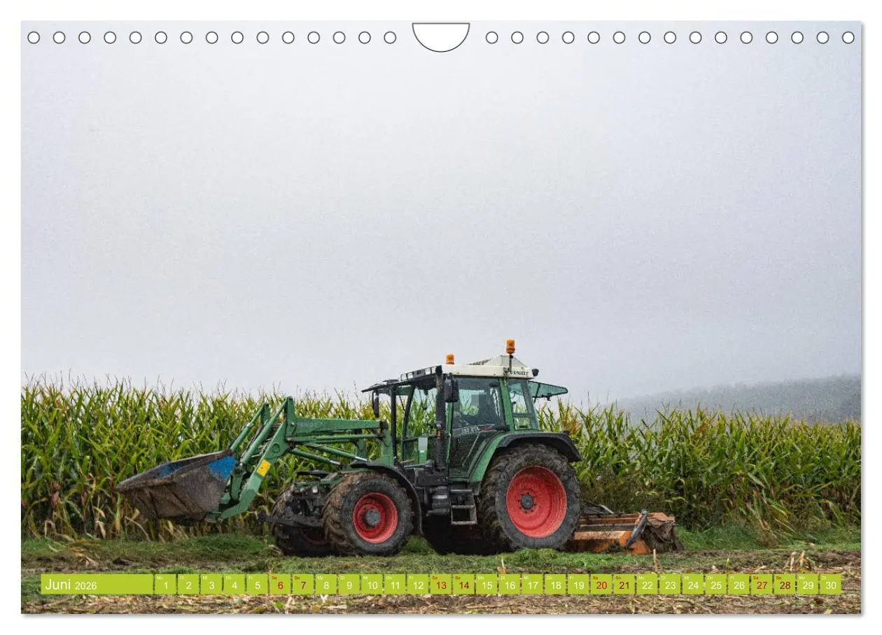 Bild: 9783457755976 | Landwirtschaft - Maisernte (Wandkalender 2026 DIN A4 quer),...