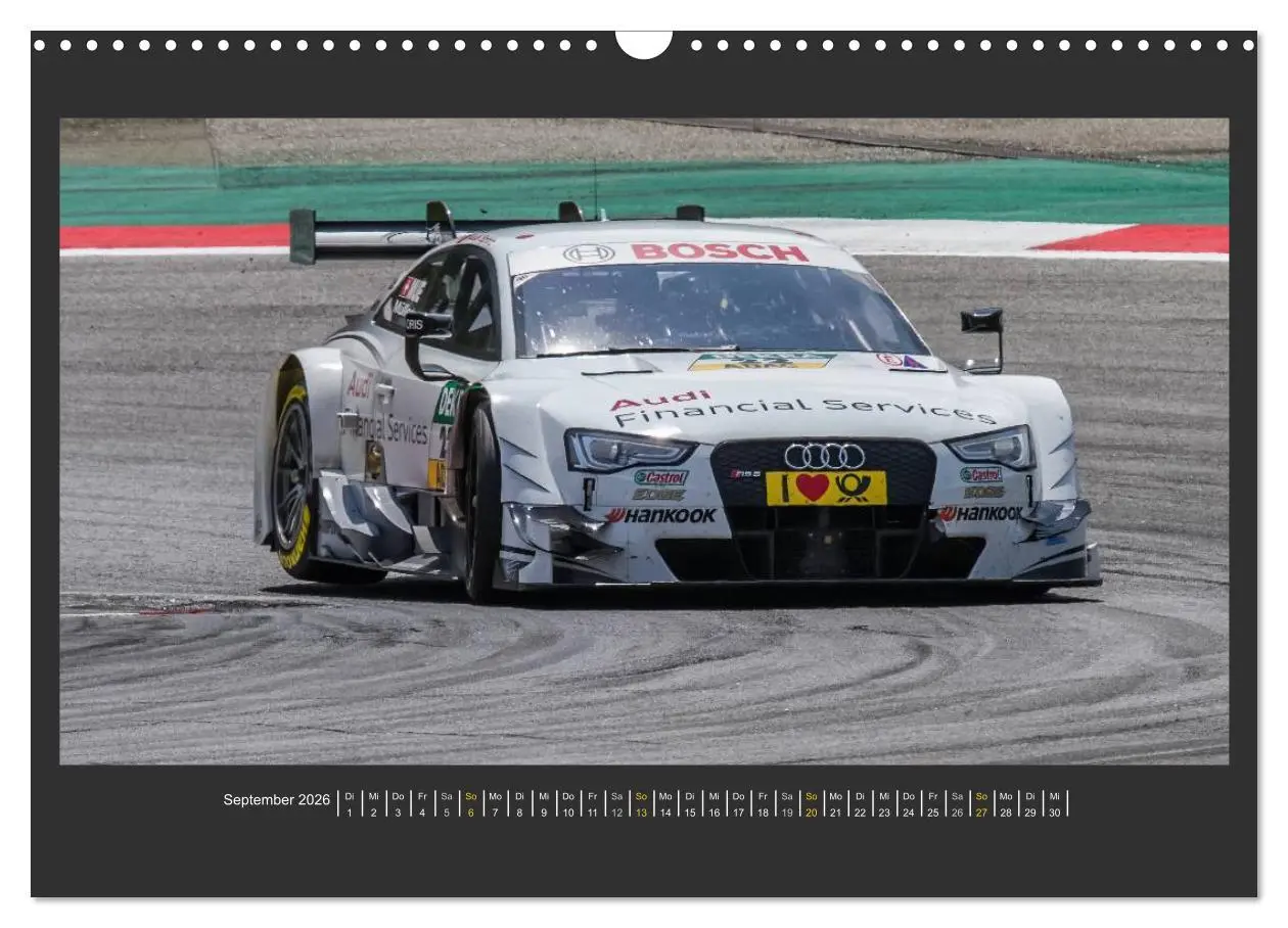 Bild: 9783516085976 | DTM-SPIELBERG (Wandkalender 2026 DIN A3 quer), CALVENDO Monatskalender
