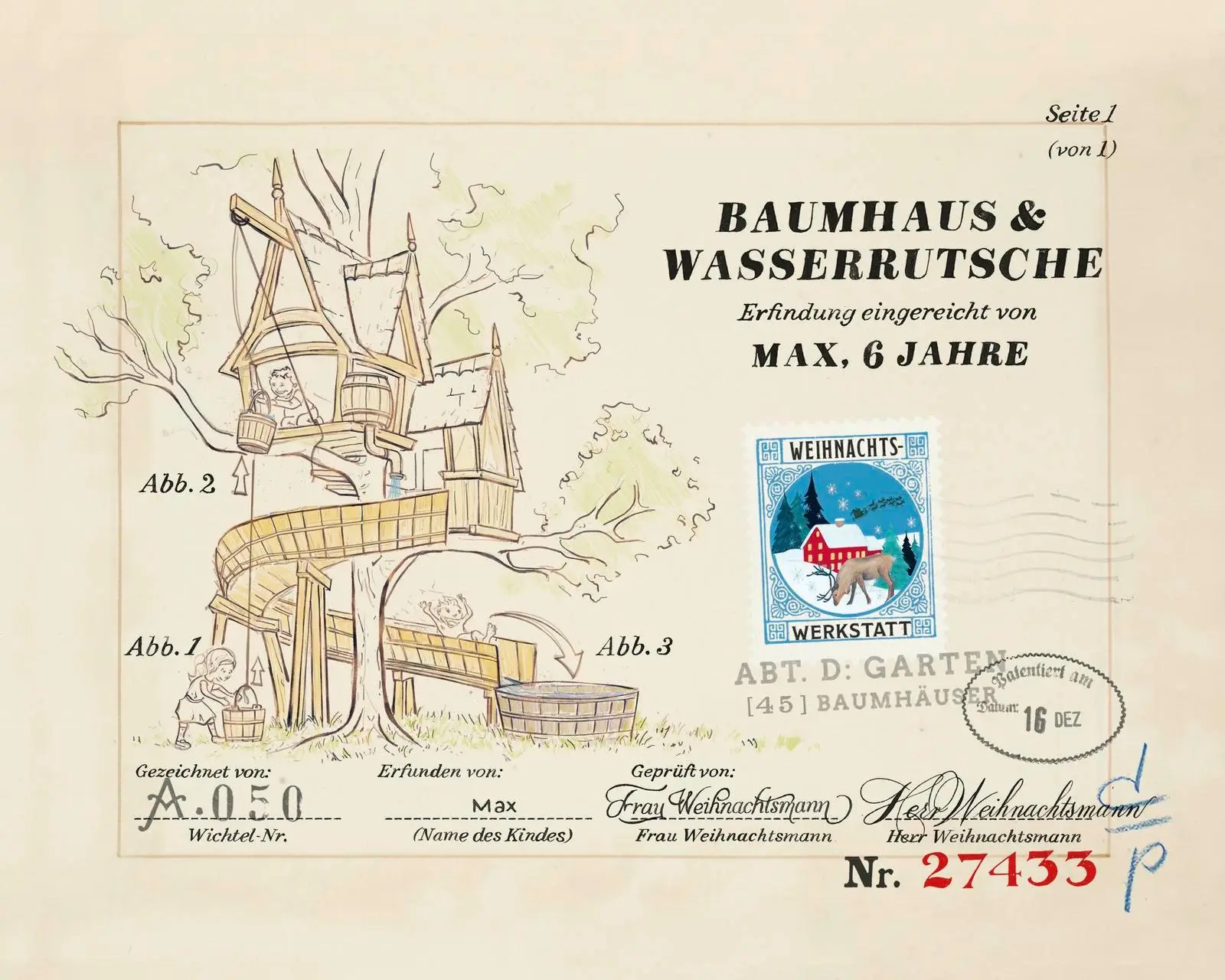 Bild: 9783629015976 | Post vom Weihnachtsmann | Annie Atkins | Buch | 25 S. | Deutsch | 2025