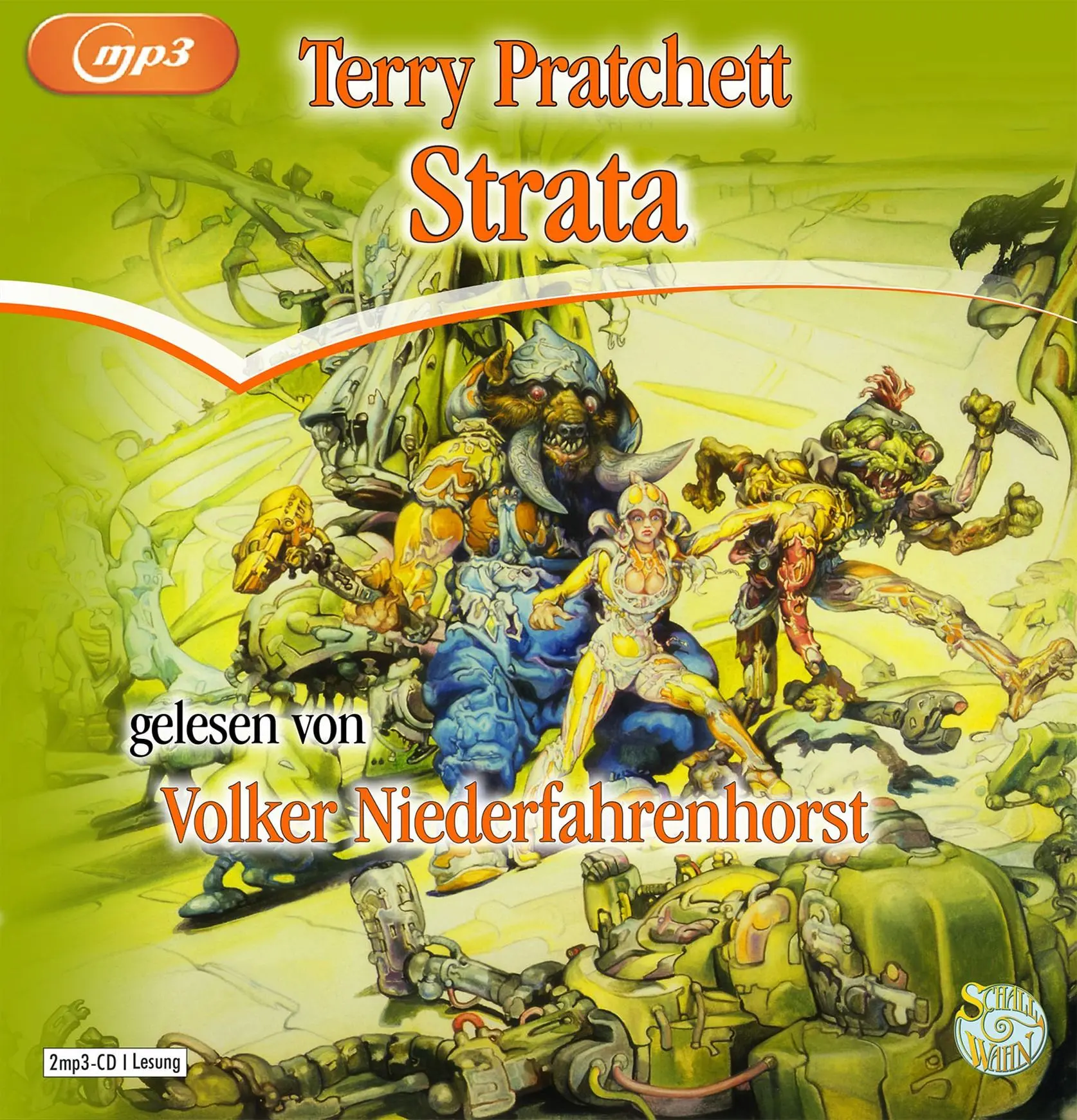 Cover: 9783837155976 | Strata | Schall&amp;Wahn | Terry Pratchett | MP3 | 2 Audio-CDs | Deutsch