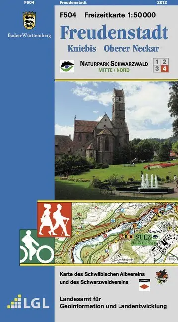 Cover: 9783890215976 | Topographische Freizeitkarte Baden-Württemberg Freudenstadt | Deutsch