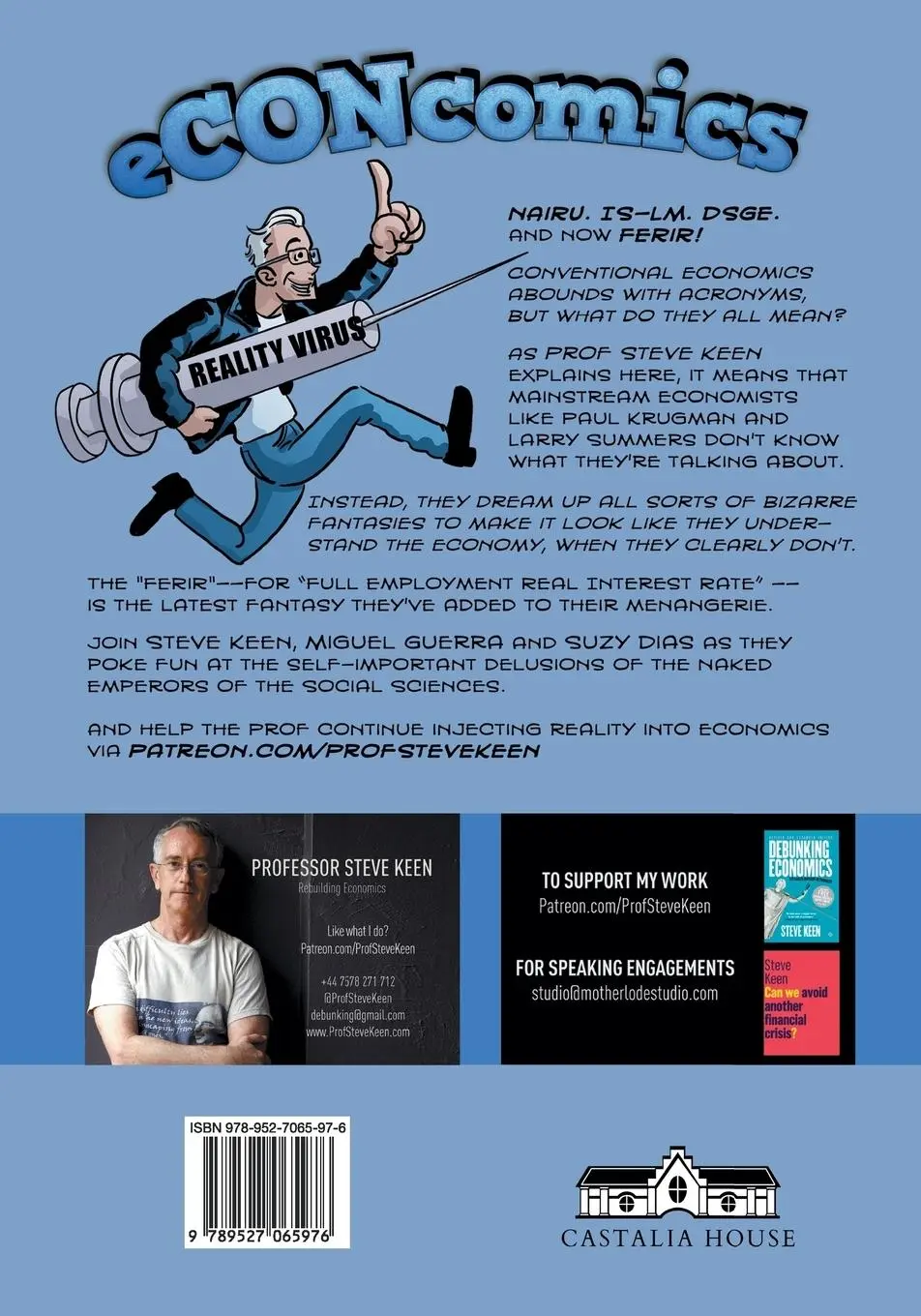 Rückseite: 9789527065976 | eCONcomics | Taking the CON Out of Economics | Steve Keen | Buch