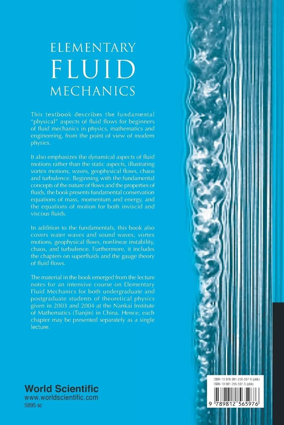 Rückseite: 9789812565976 | ELEMENTARY FLUID MECHANICS | Tsutomu Kambe | Taschenbuch | Englisch