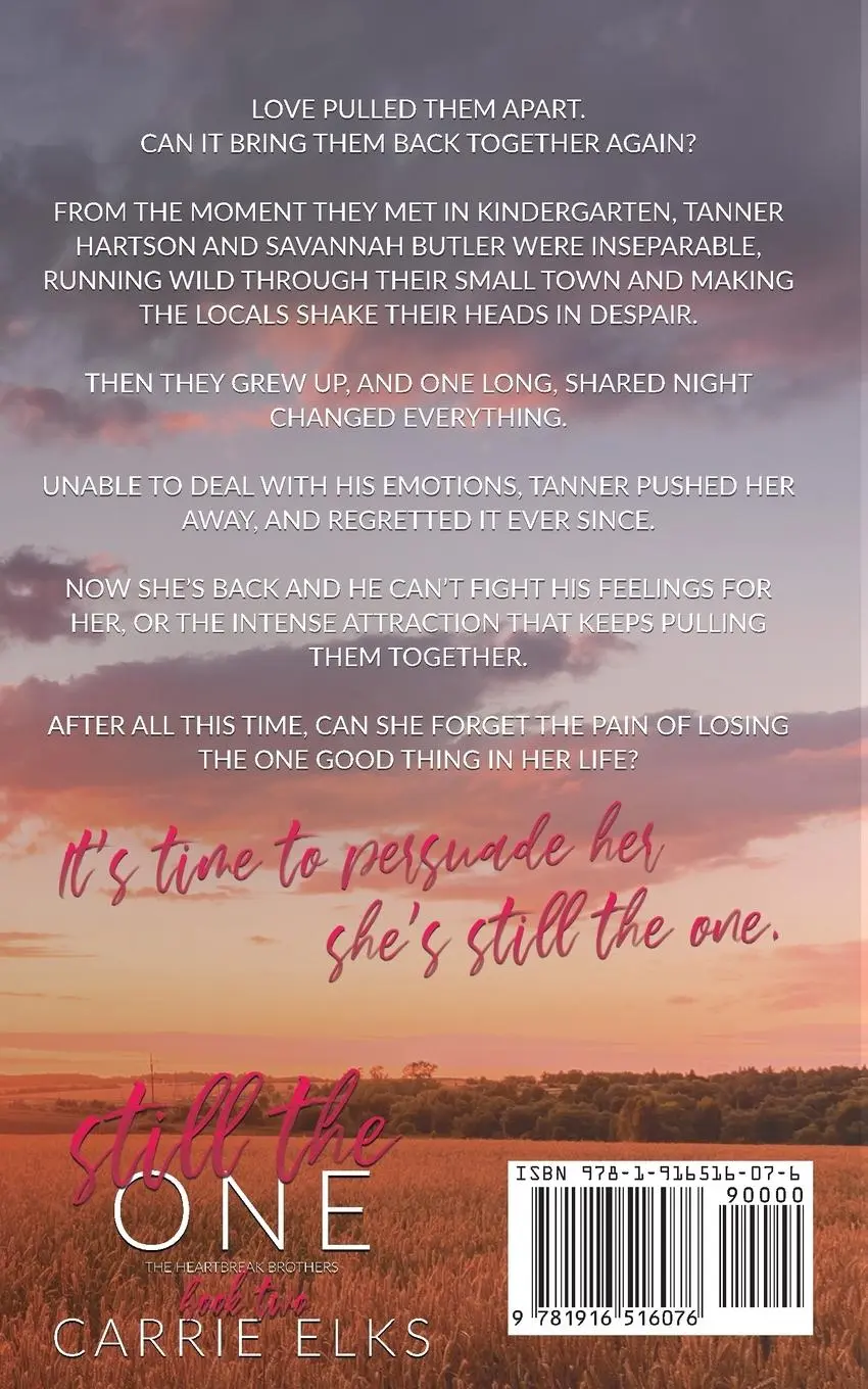 Rückseite: 9781916516076 | Still The One | Carrie Elks | Taschenbuch | Englisch | 2023