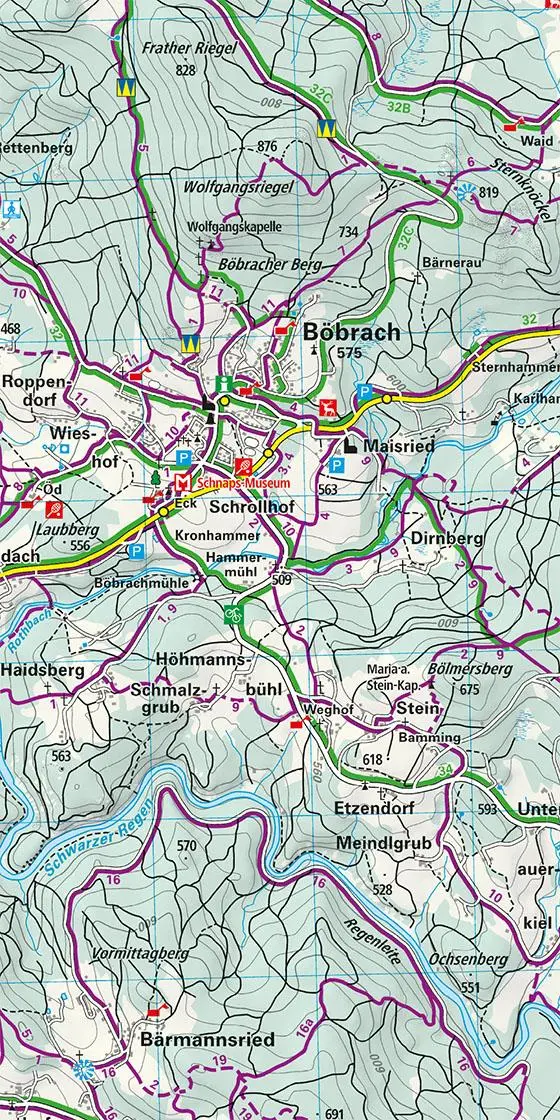 Bild: 9783259026076 | Kümmerly+Frey Outdoorkarte Deutschland 54 Nationalpark Bayerischer...