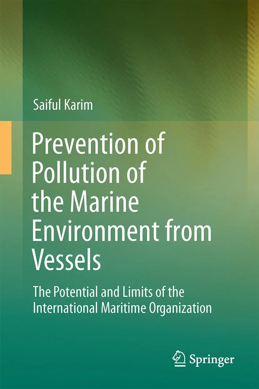 Cover: 9783319106076 | Prevention of Pollution of the Marine Environment from Vessels | Karim
